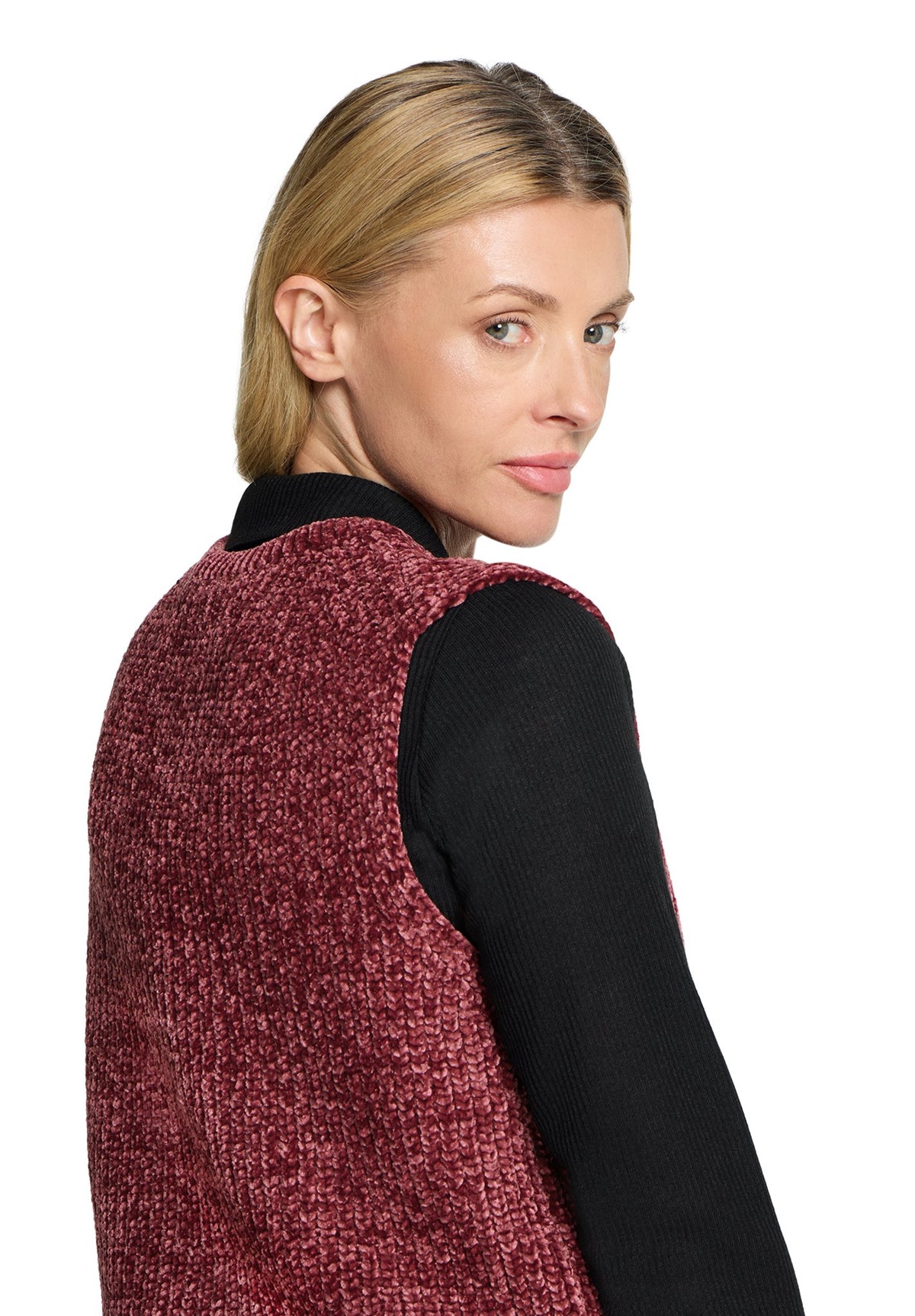 Betty & Co Damen Pullover Fall Burgundy