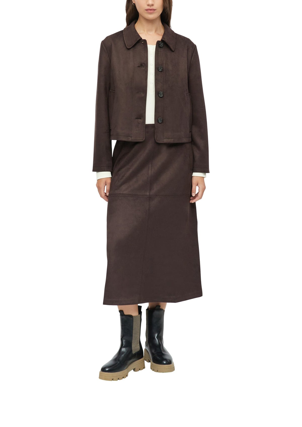 S. Oliver red Damen Blazer Brown