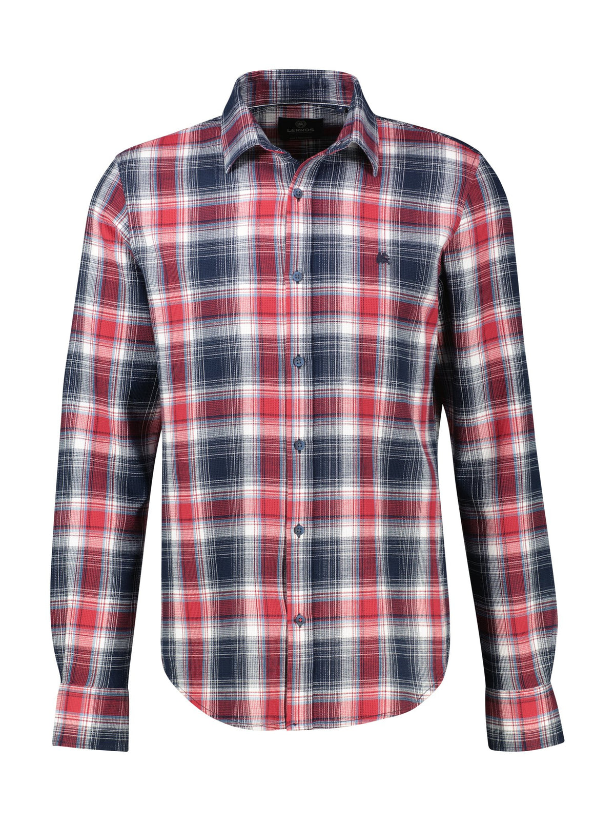 Lerros Herren Hemden Classic Navy