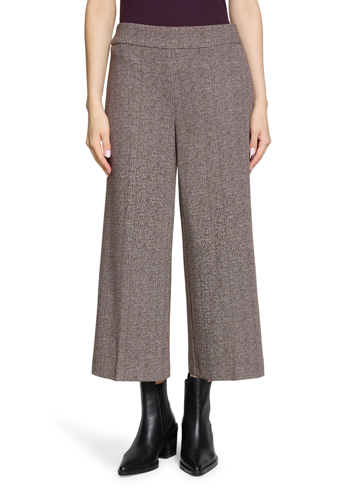 Cartoon Damen Hosen Brown/Cream