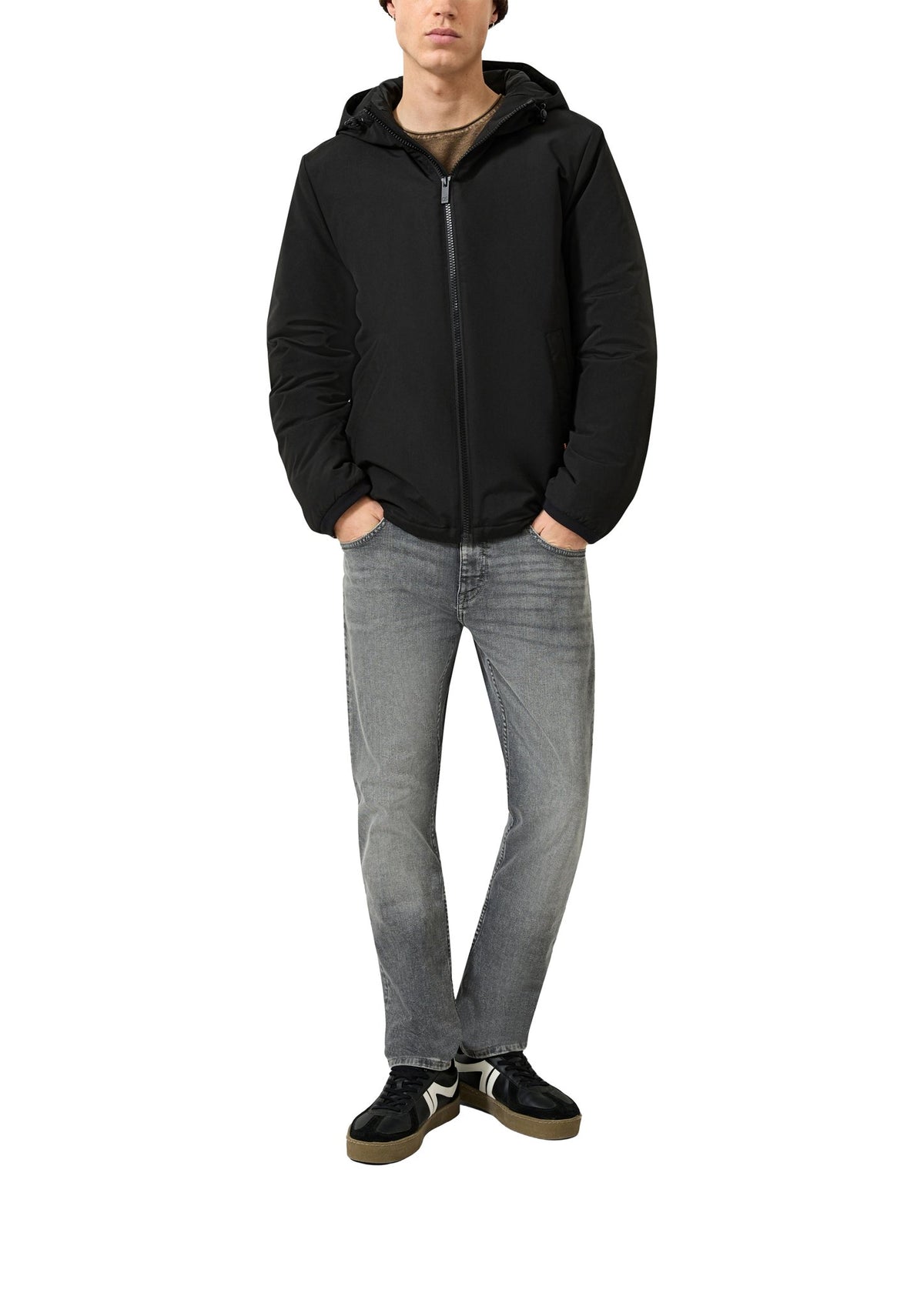 QS by S.Oliver Herren Jacken  Grey/Black