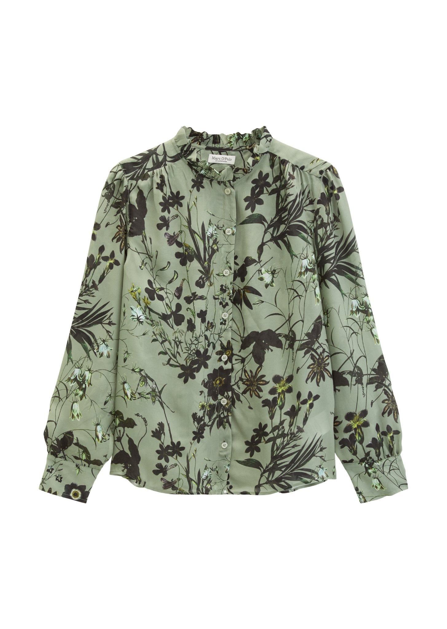 Marc O'Polo Damen Blusen Light Green_Mul