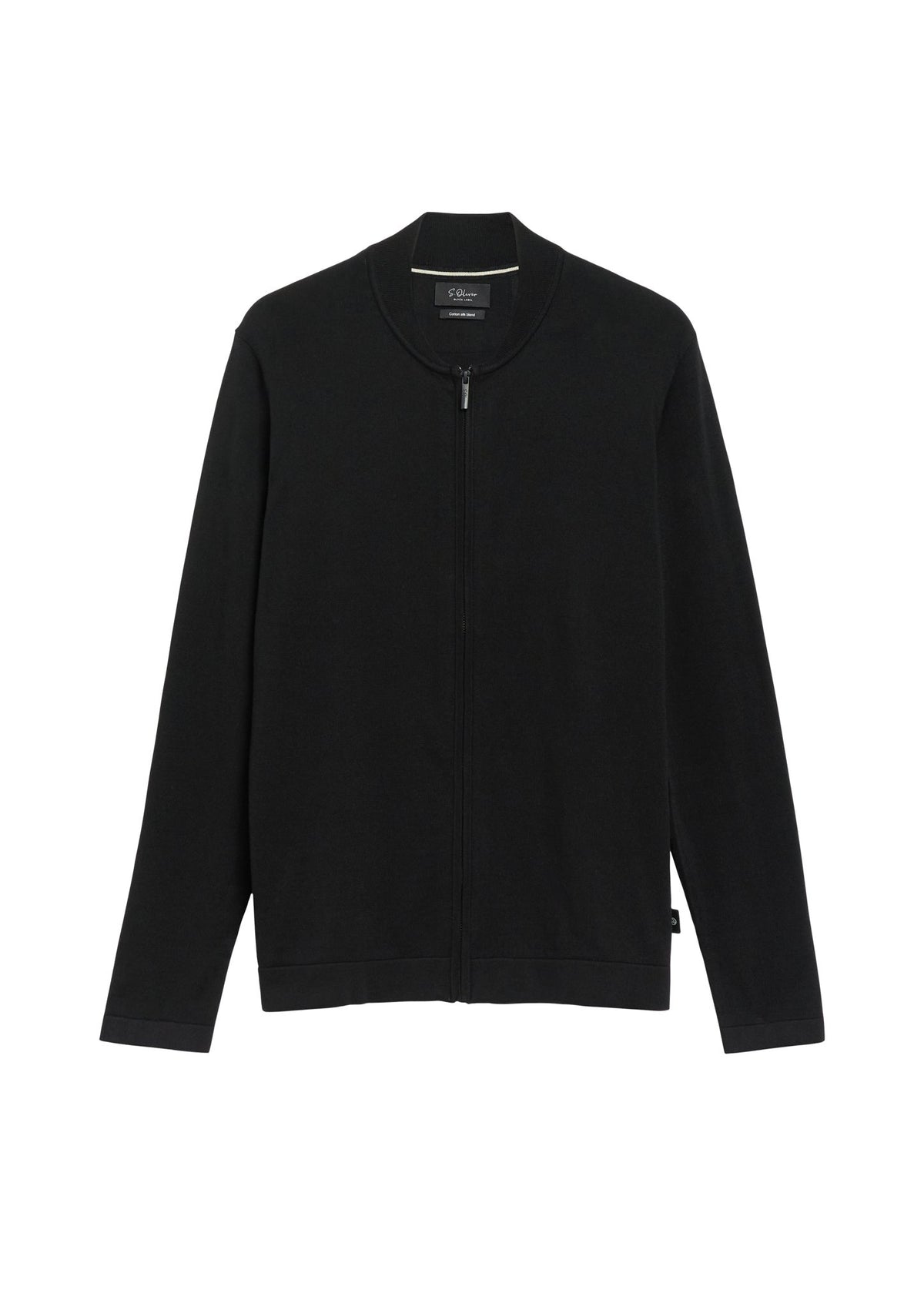 S. Oliver black Herren Strickjacken Grey/Black