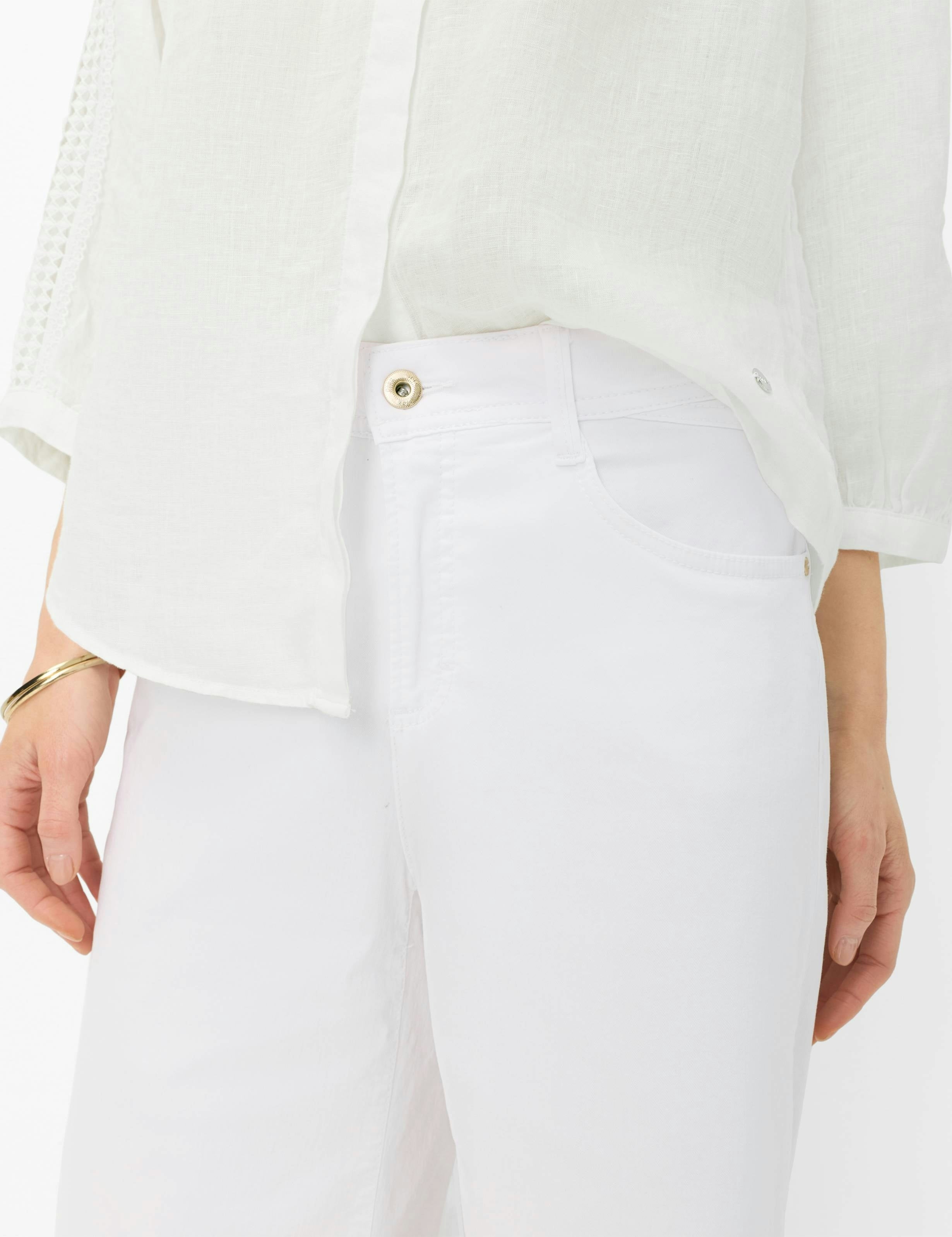 Brax Damen Jeans White
