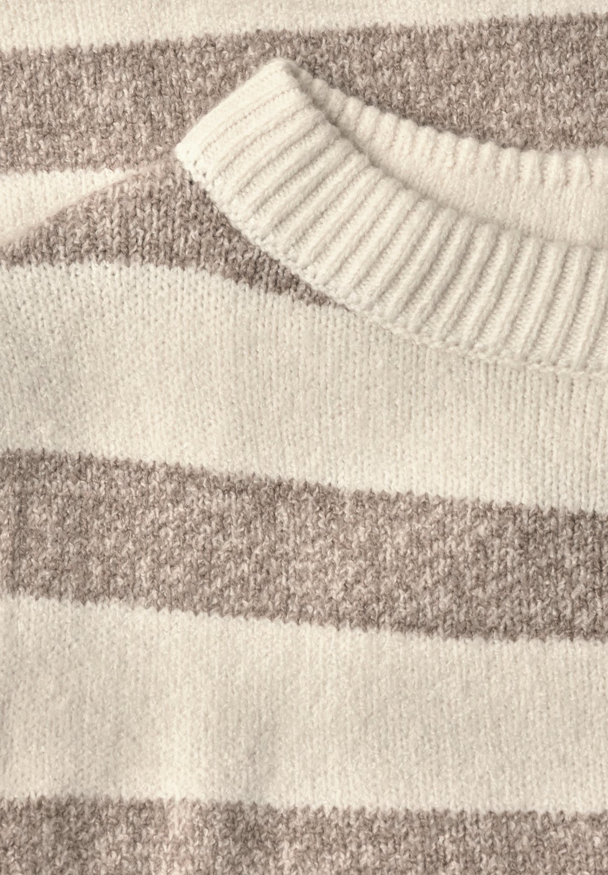 Street One Damen Pullover  Pure Beig
