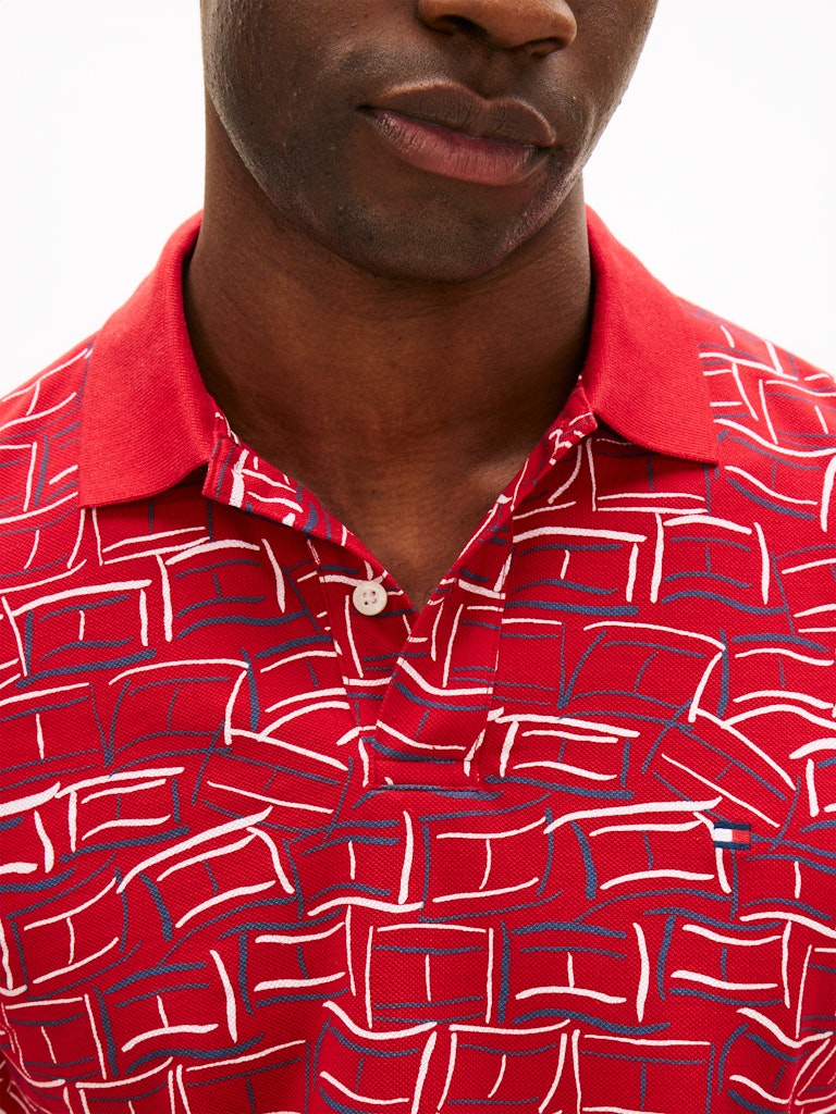 Tommy Hilfiger Herren Polo-Shirts Kq Red