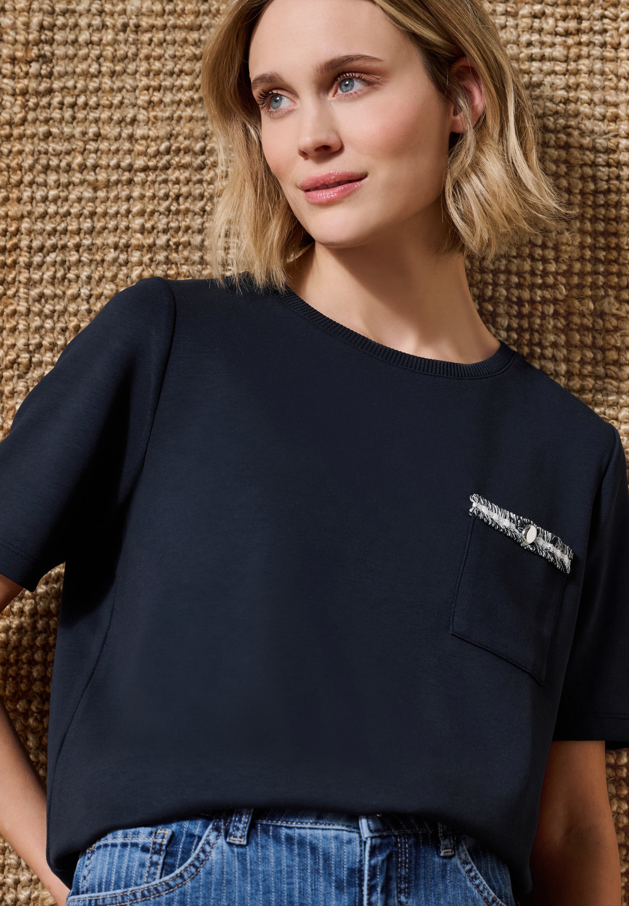 Street One Damen T-Shirts  Darkest B