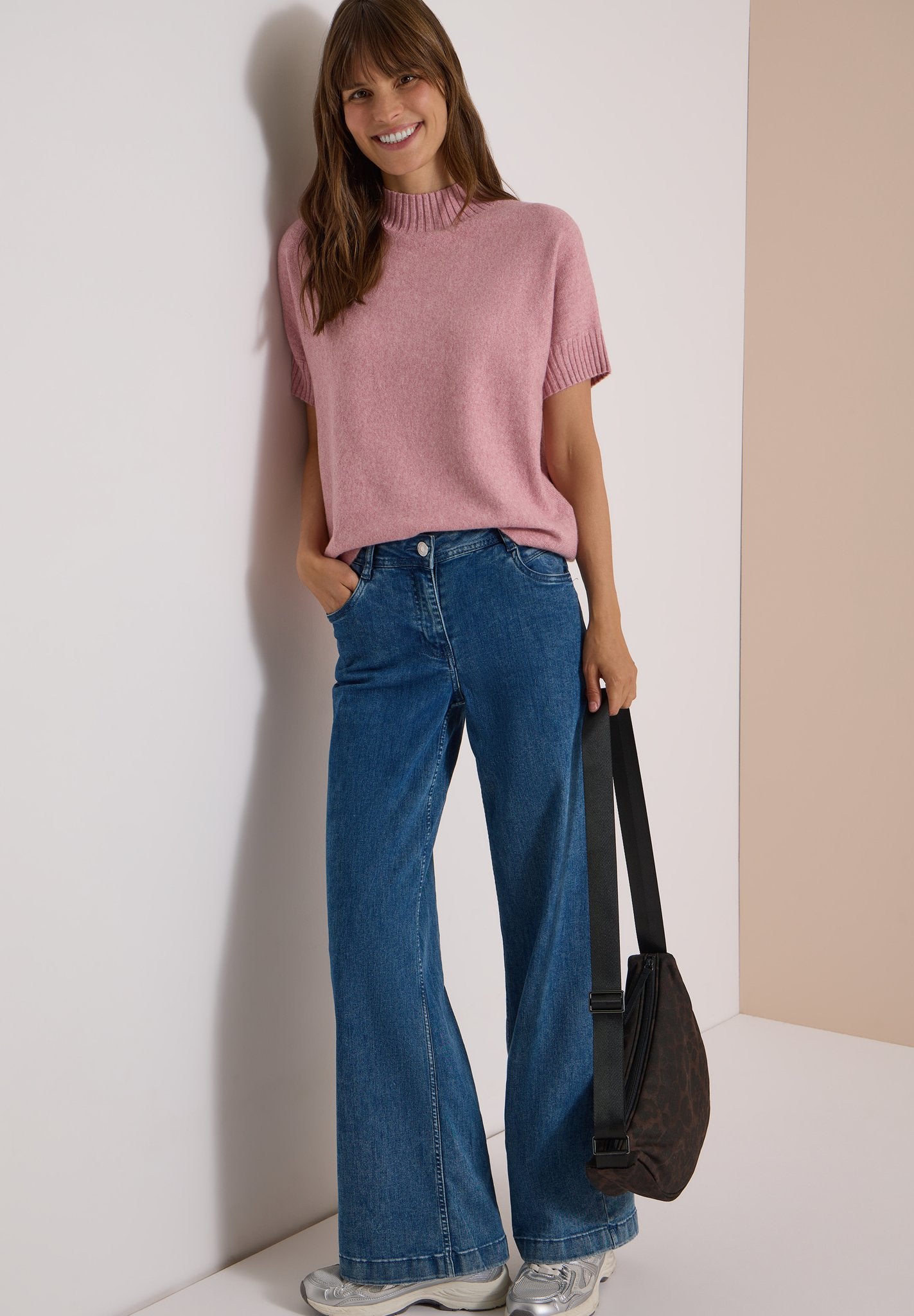 Cecil Damen Pullover Velvet Ro