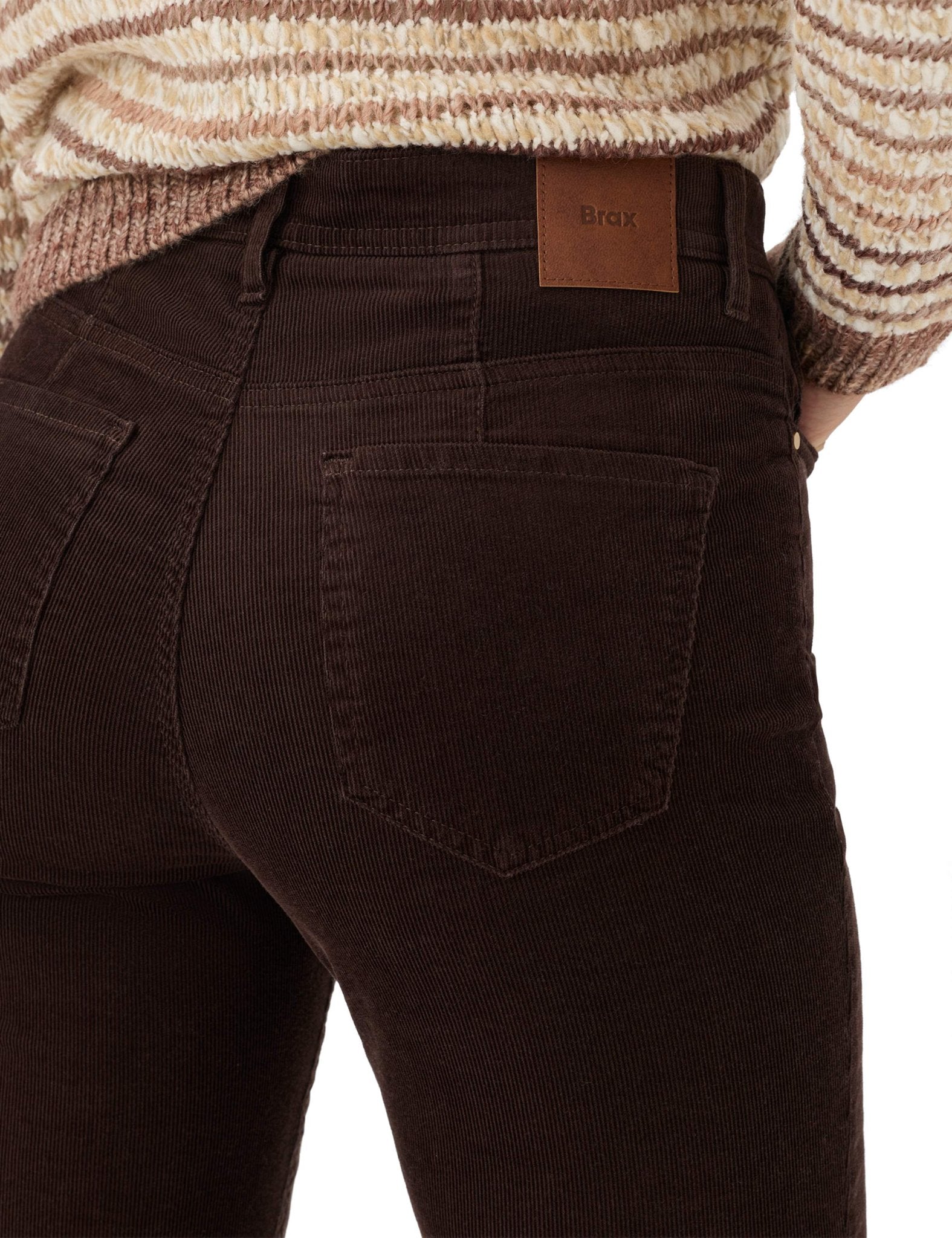 Brax Damen Hosen Brunette