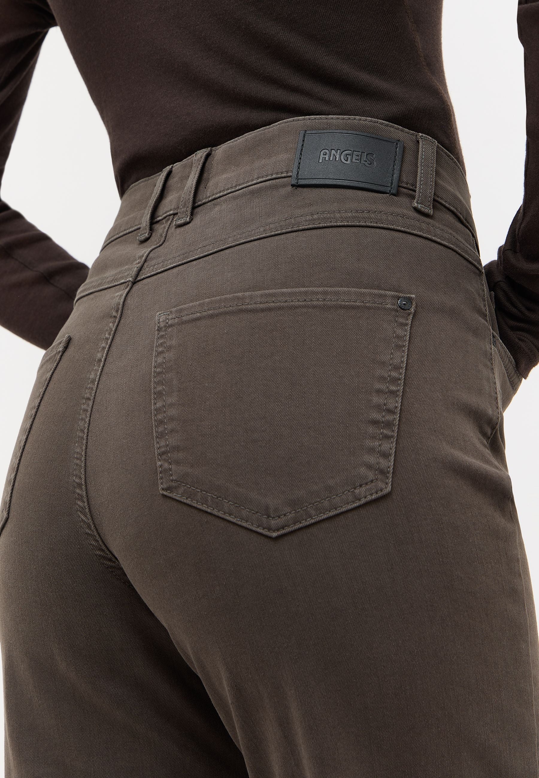 Angels Damen Jeans Chocolate