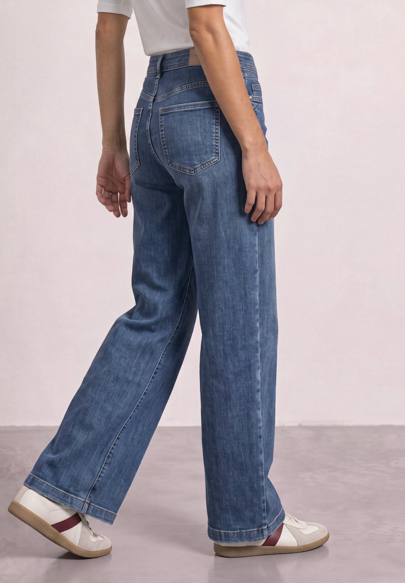 Street One Damen Hosen  Medium Bl