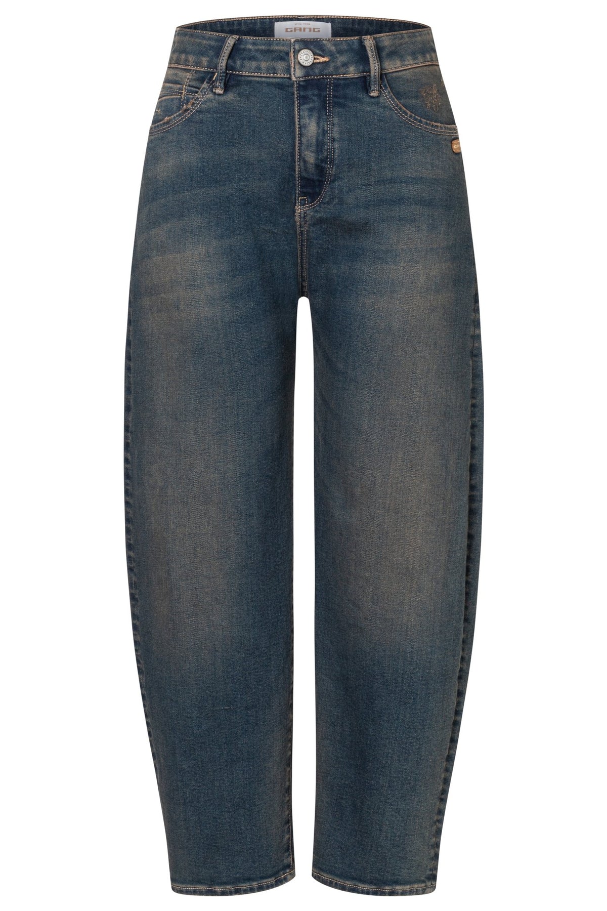 Gang Damen Jeans Brown Tint