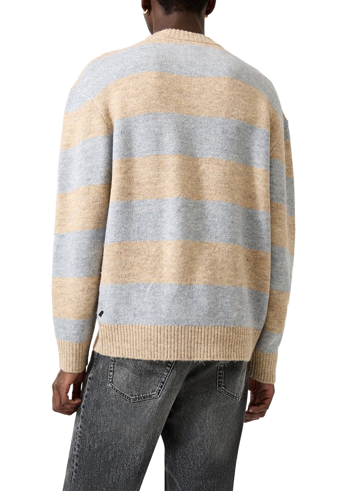 QS by S.Oliver Herren Pullover G Grey/Black