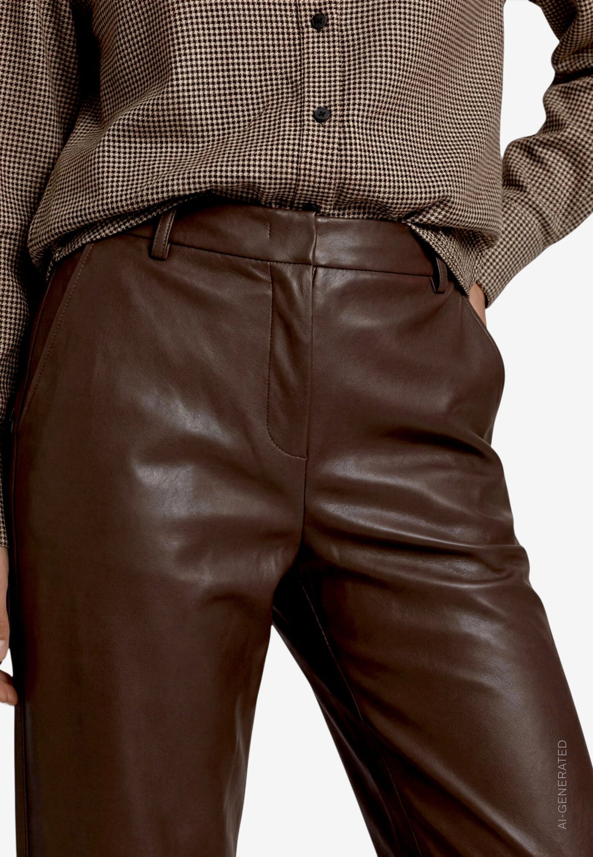 Zero Damen Hosen Black Coffee