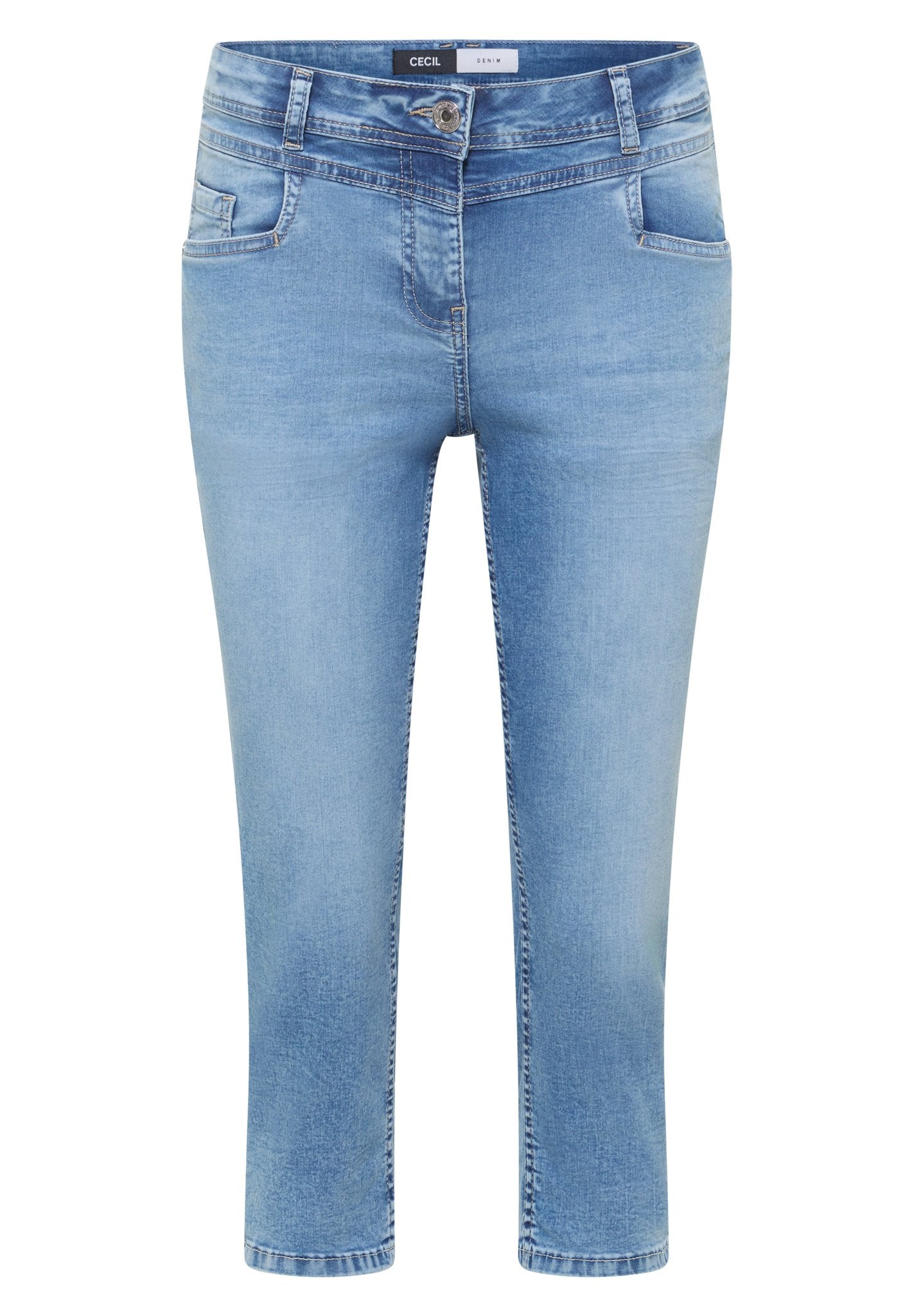 Cecil Damen Hosen  Light Blu