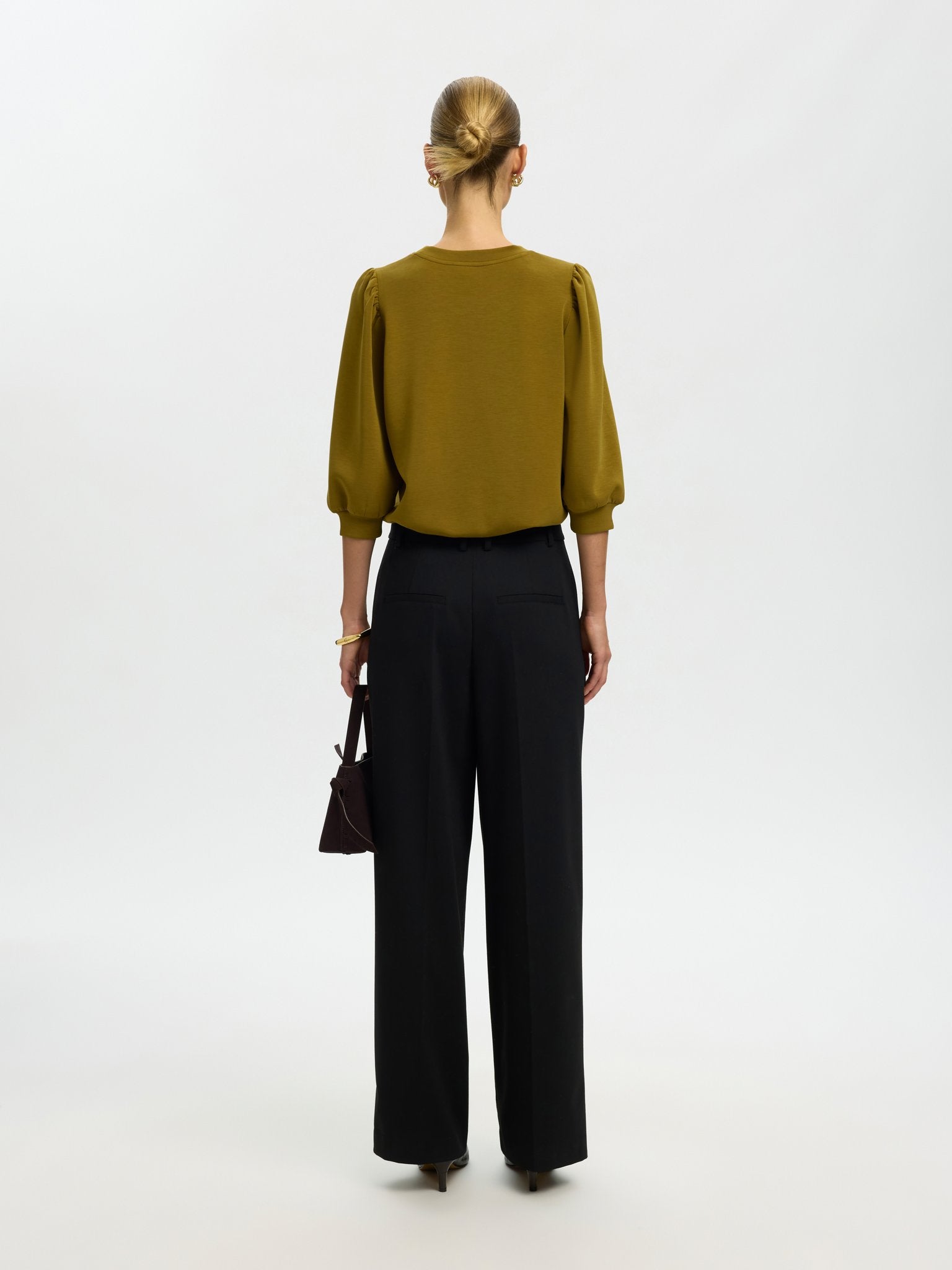 Selected Femme Damen Blusen Fir Green
