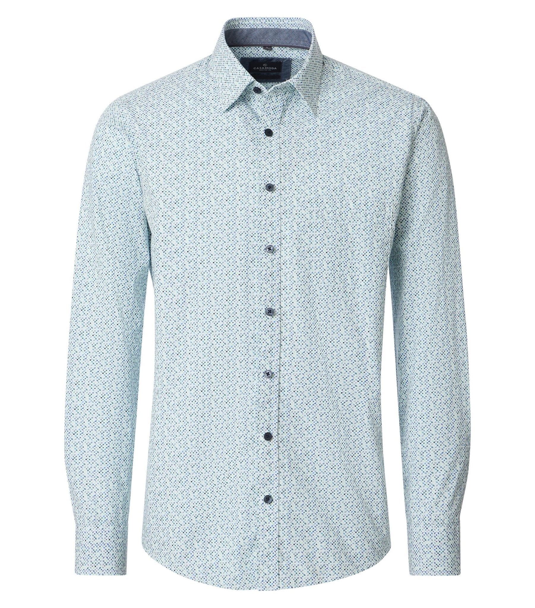 Casa Moda Herren Hemden  Aqua Bis Pe