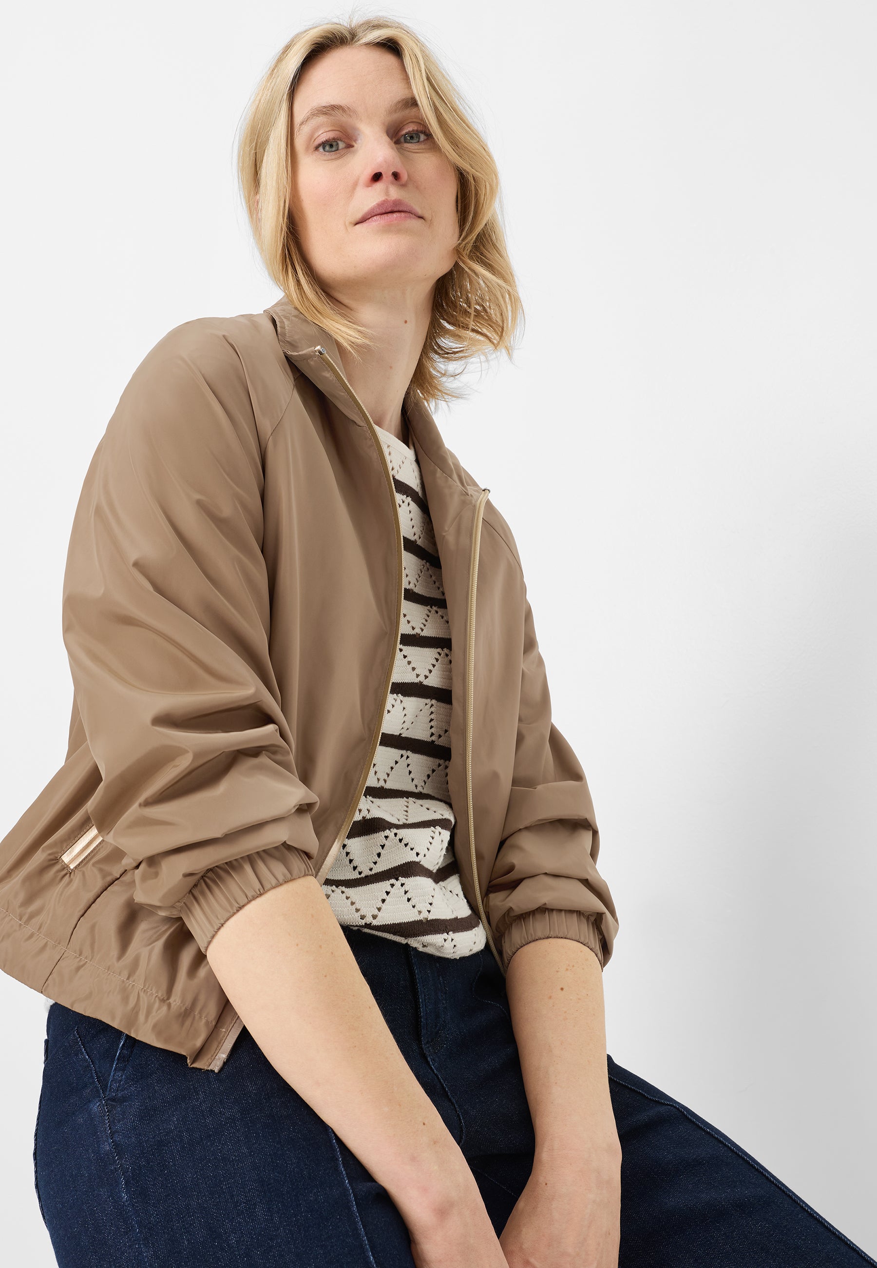 Fuchs & Schmitt Damen Jacken Camel