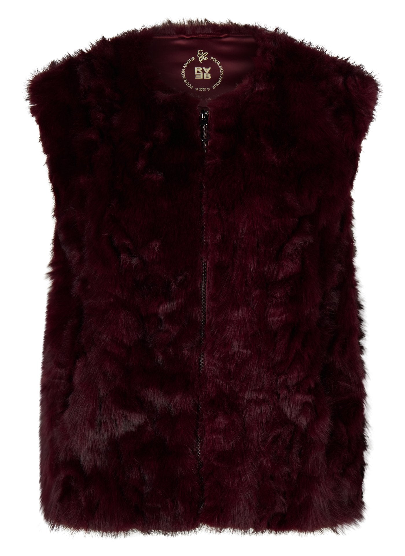 Rabe Damen Indoorwesten Merlot