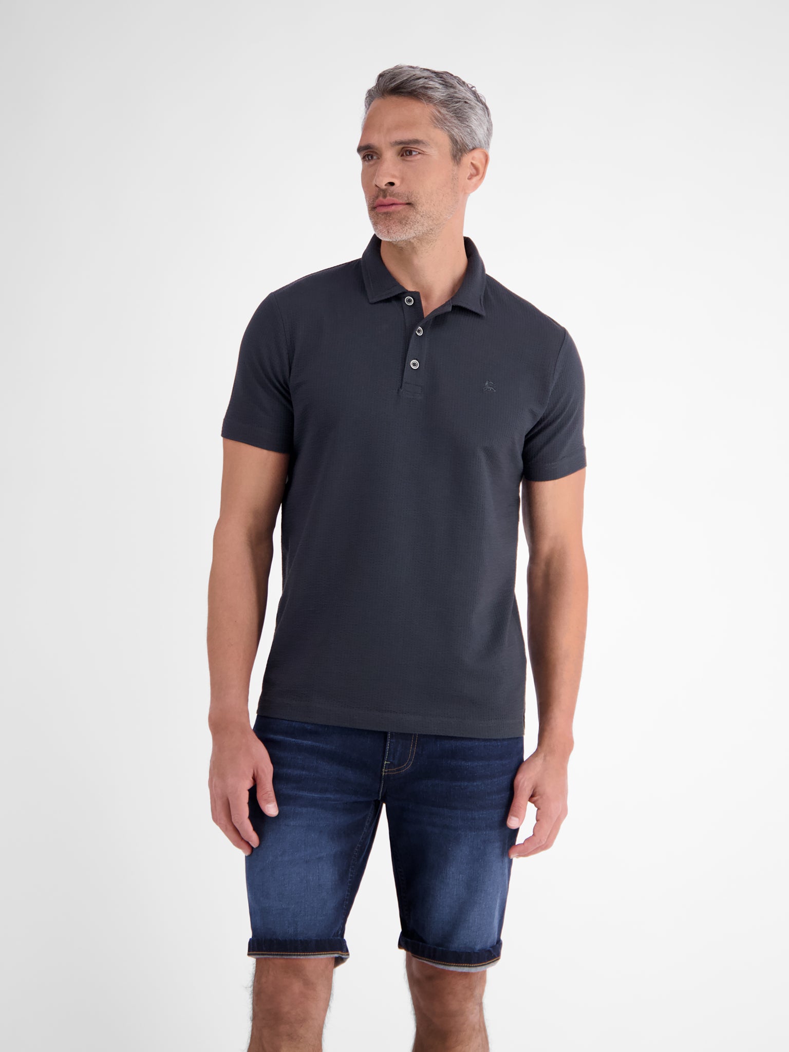Lerros Herren Polo-Shirts Classic Navy