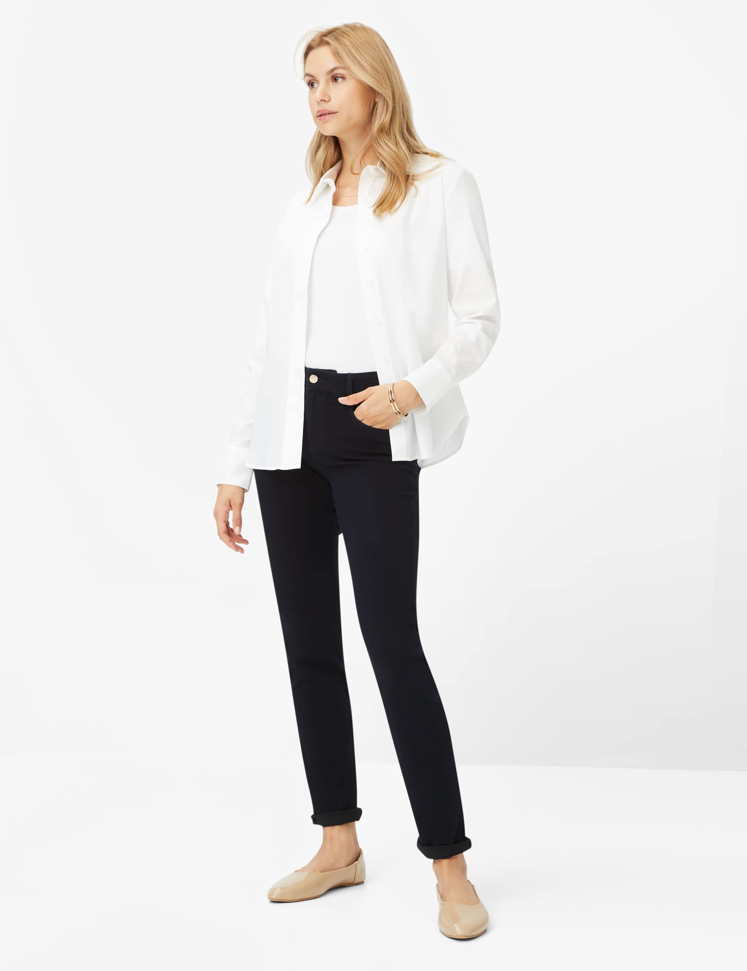 Brax Damen Jeans Clean Blue Blac