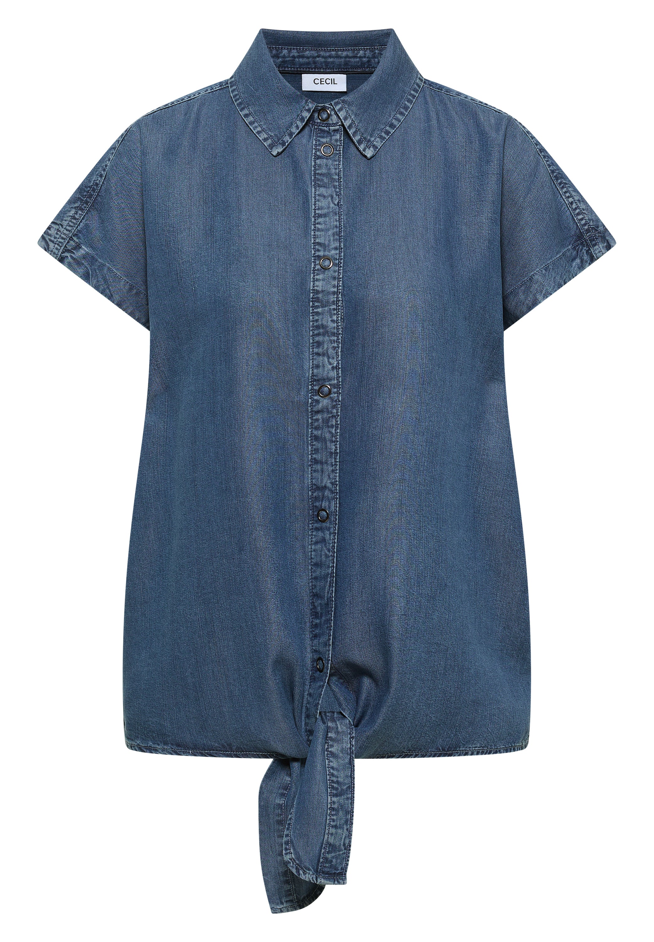 Cecil Damen Blusen  Mid Blue