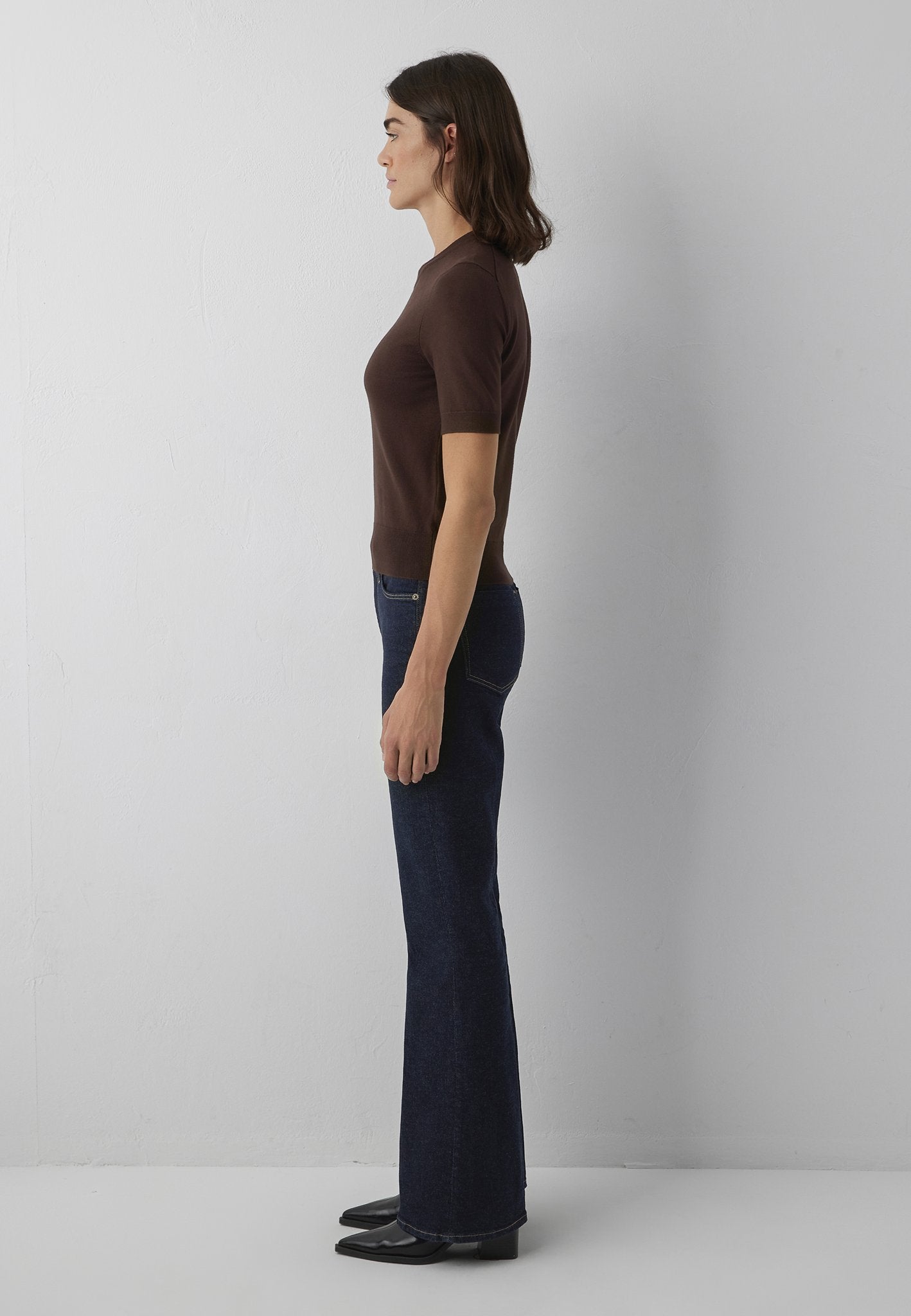 Mavi Damen Pullover Coffee Bean