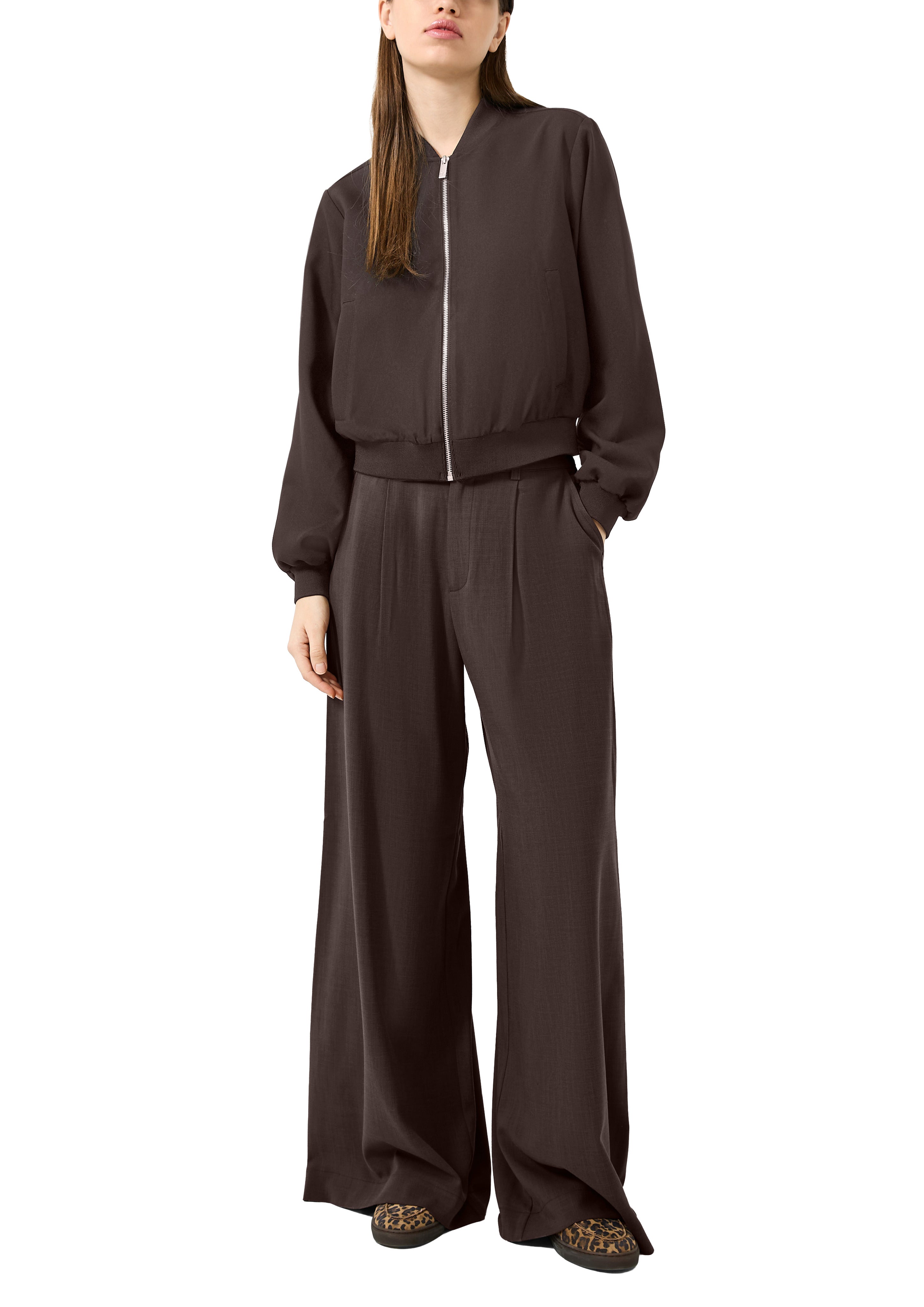 QS by S.Oliver Damen Hosen  Brown