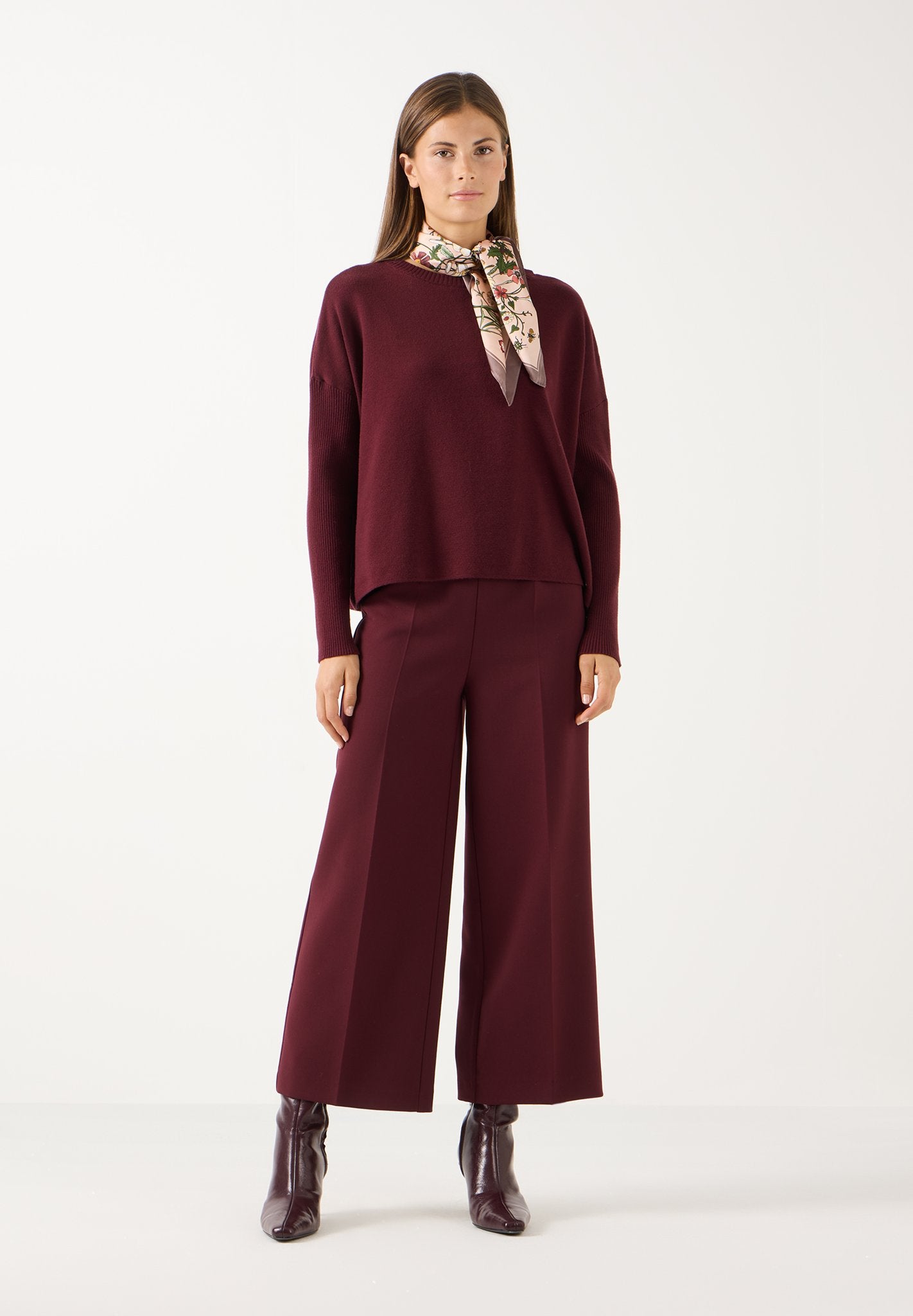More & More Damen Pullover  Pomegranat