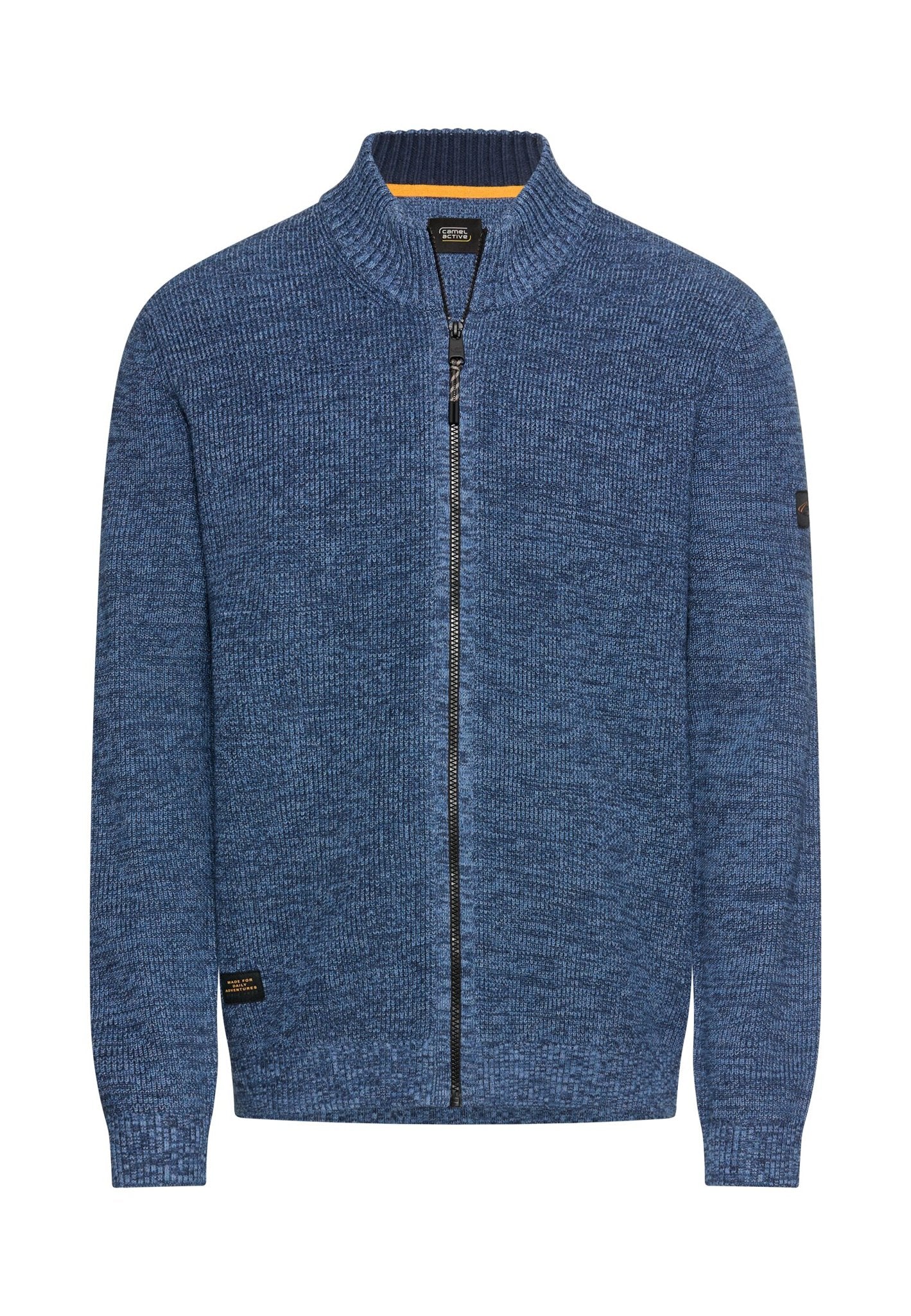 Camel active Herren Strickjacken  Tinted Blue