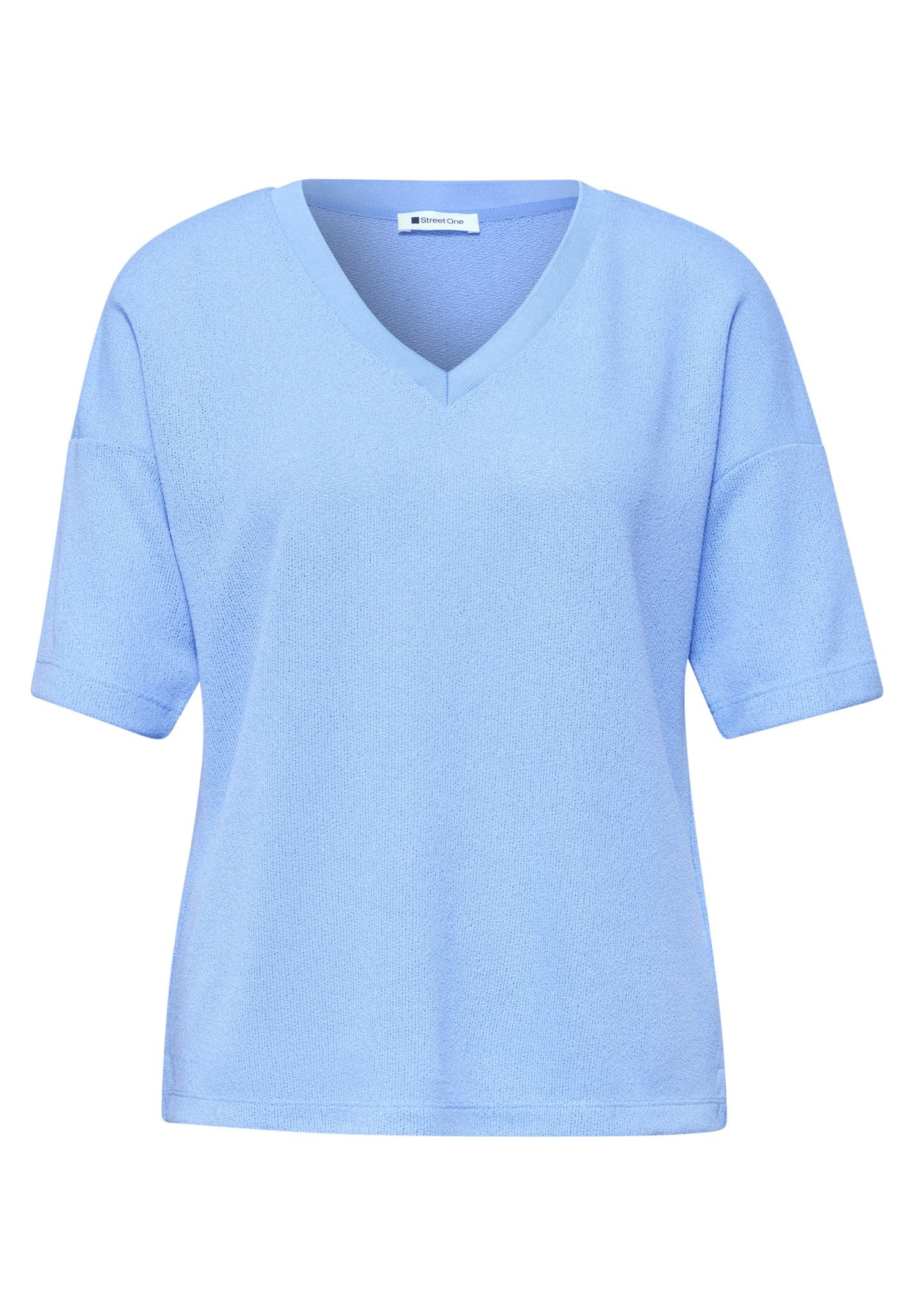 Street One Damen T-Shirts  Drift Blu