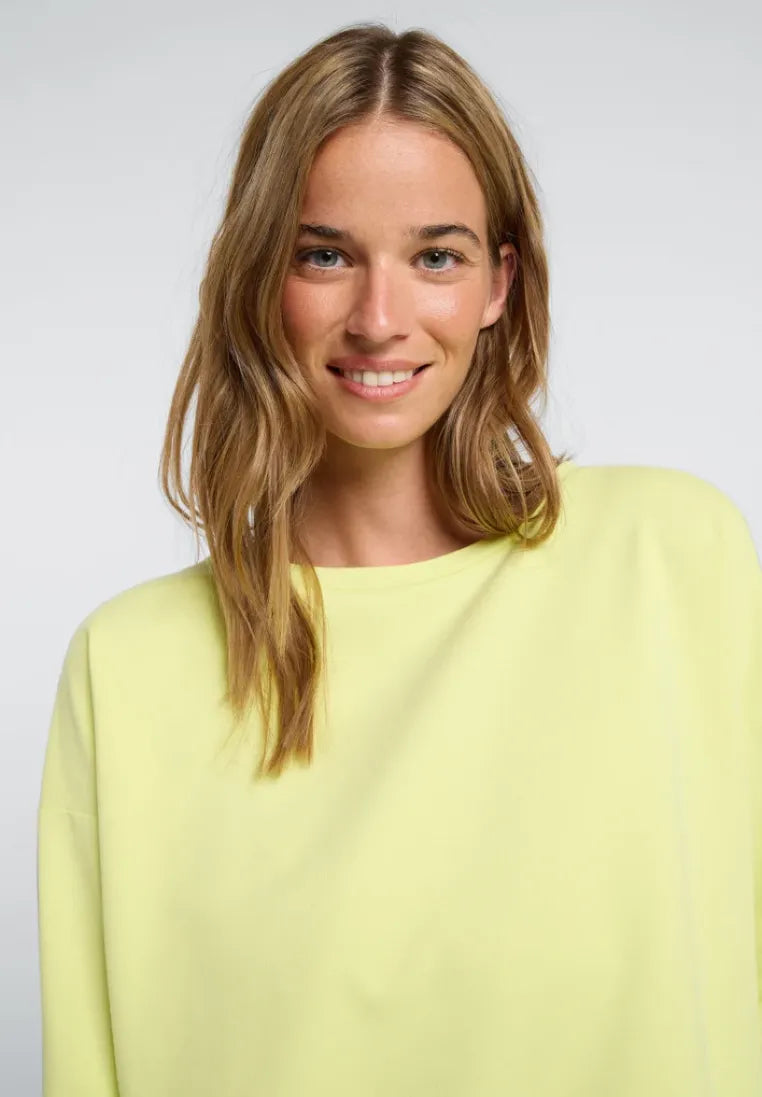 Elbsand Damen Sweatshirts  Sunny Lime