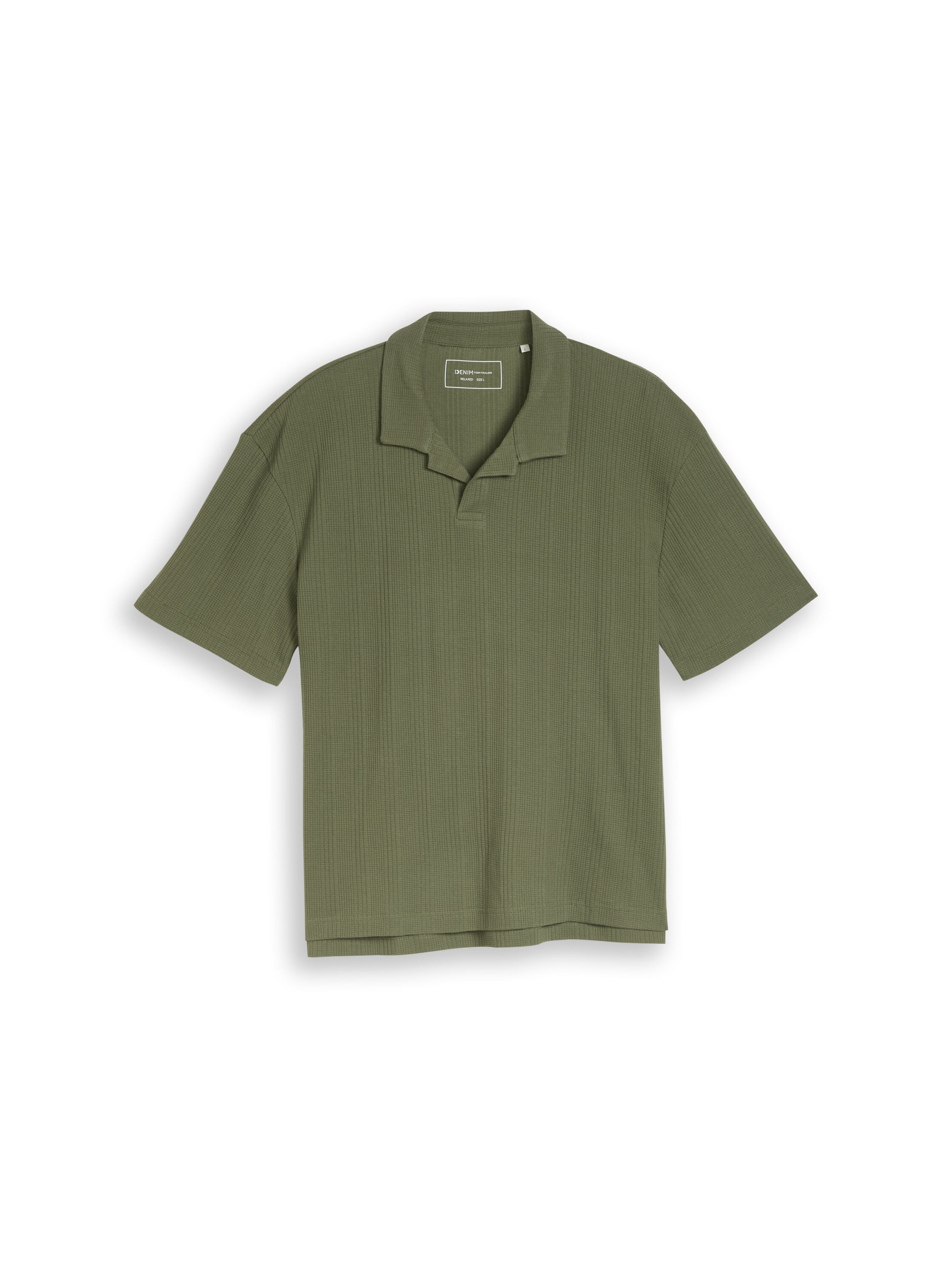 Tom Tailor denim Herren Polo-Shirts Oak Leaf Green