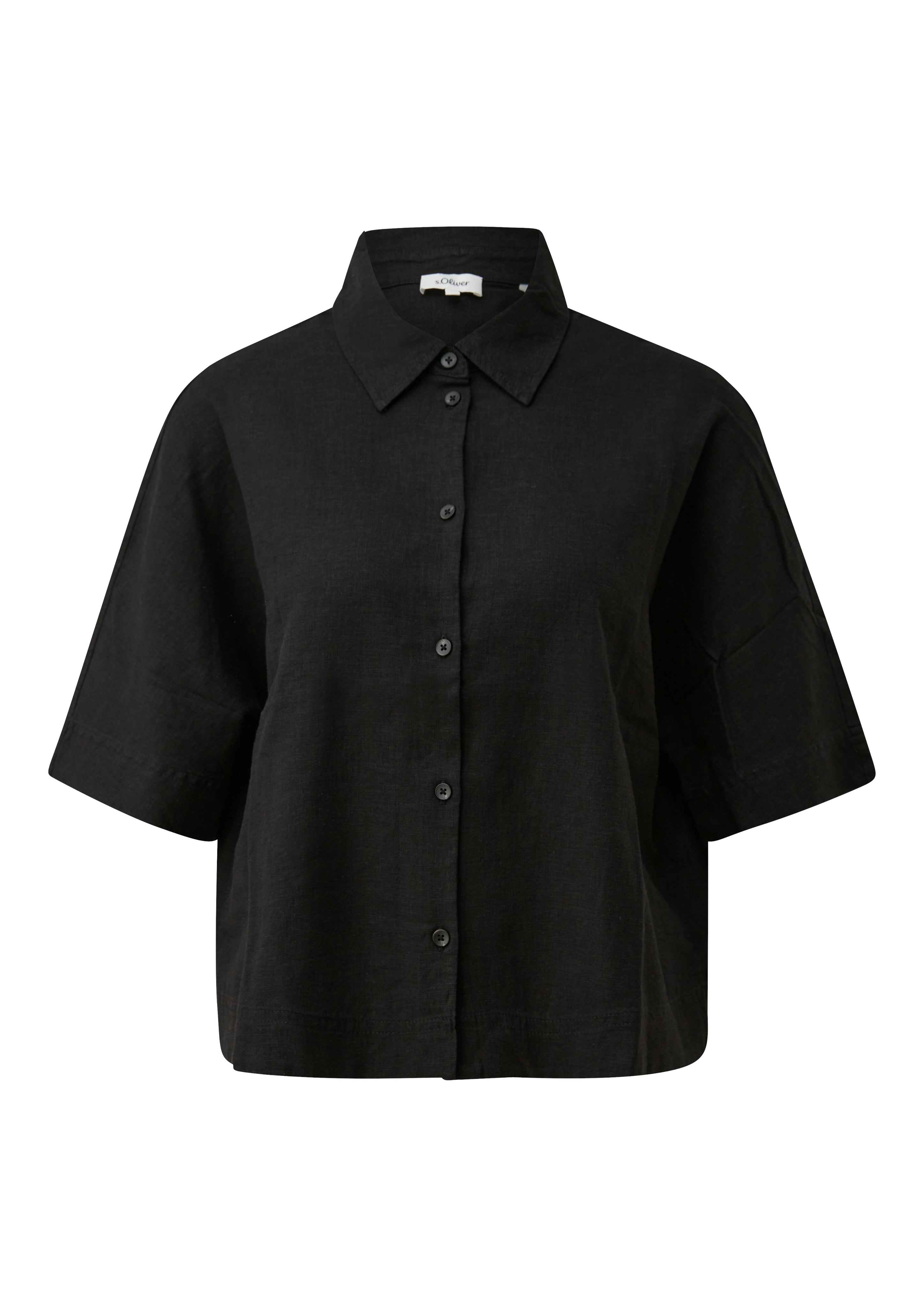 S. Oliver red Damen Blusen Grey/Black