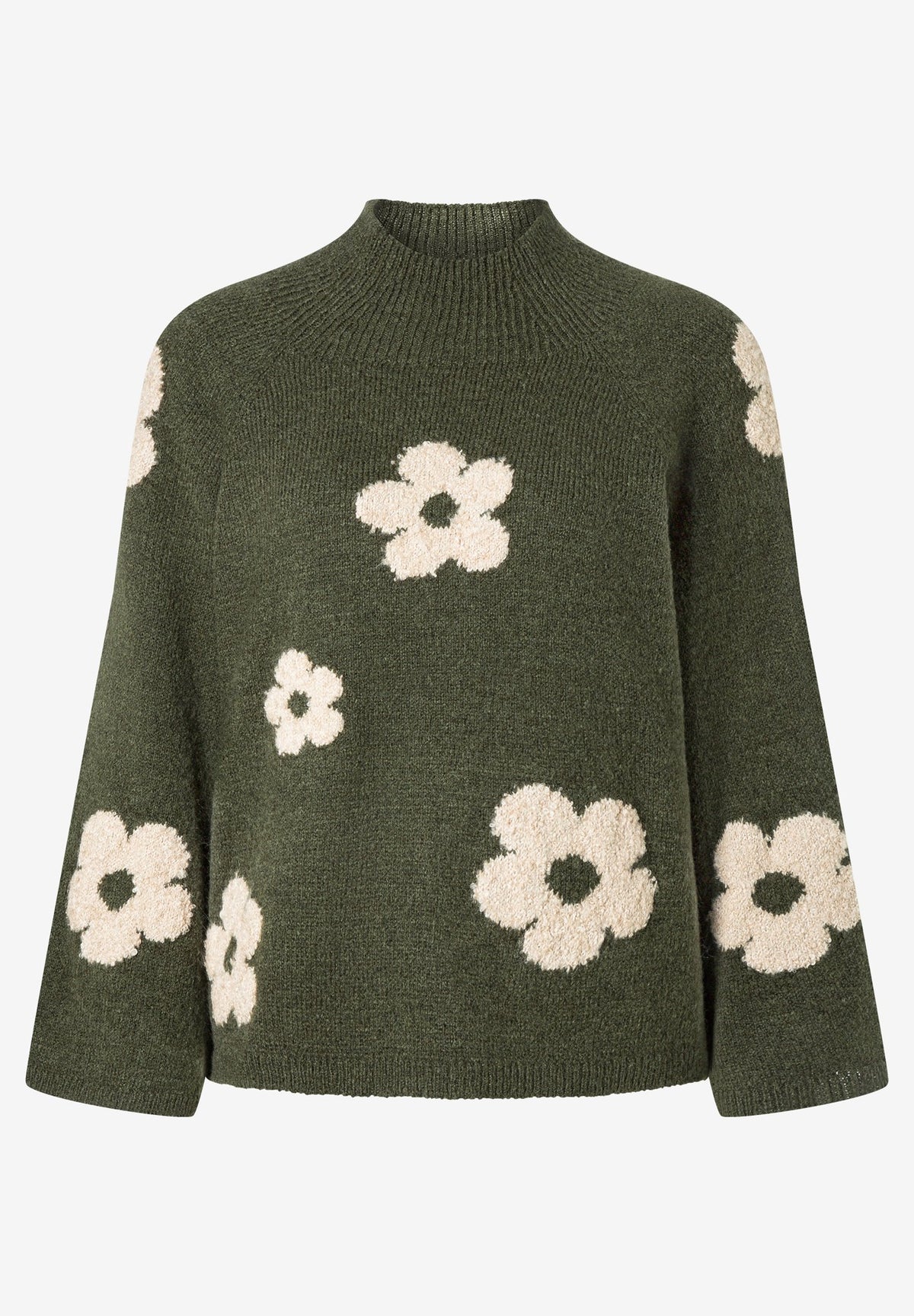 More & More Damen Pullover  Flower Int