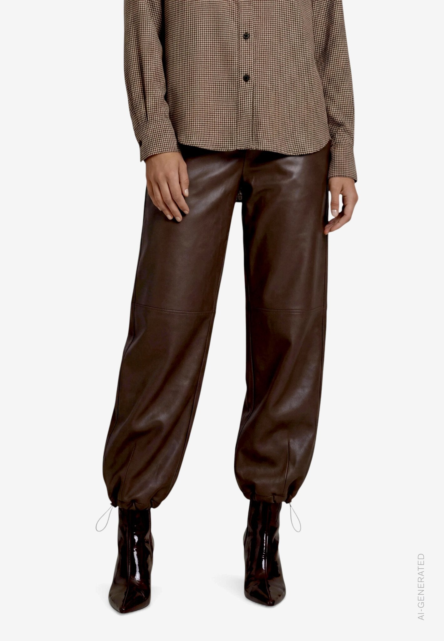 Zero Damen Hosen Black Coffee