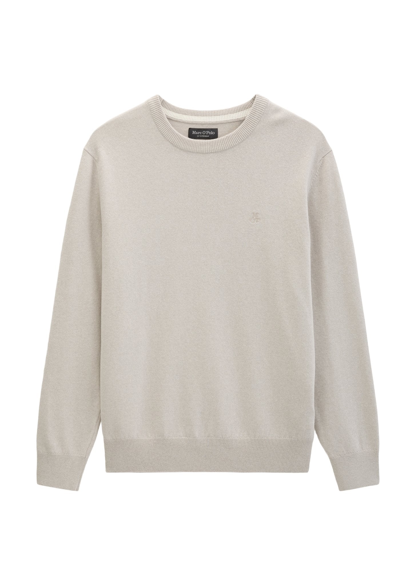 Marc O'Polo Herren Pullover  Linen Beig