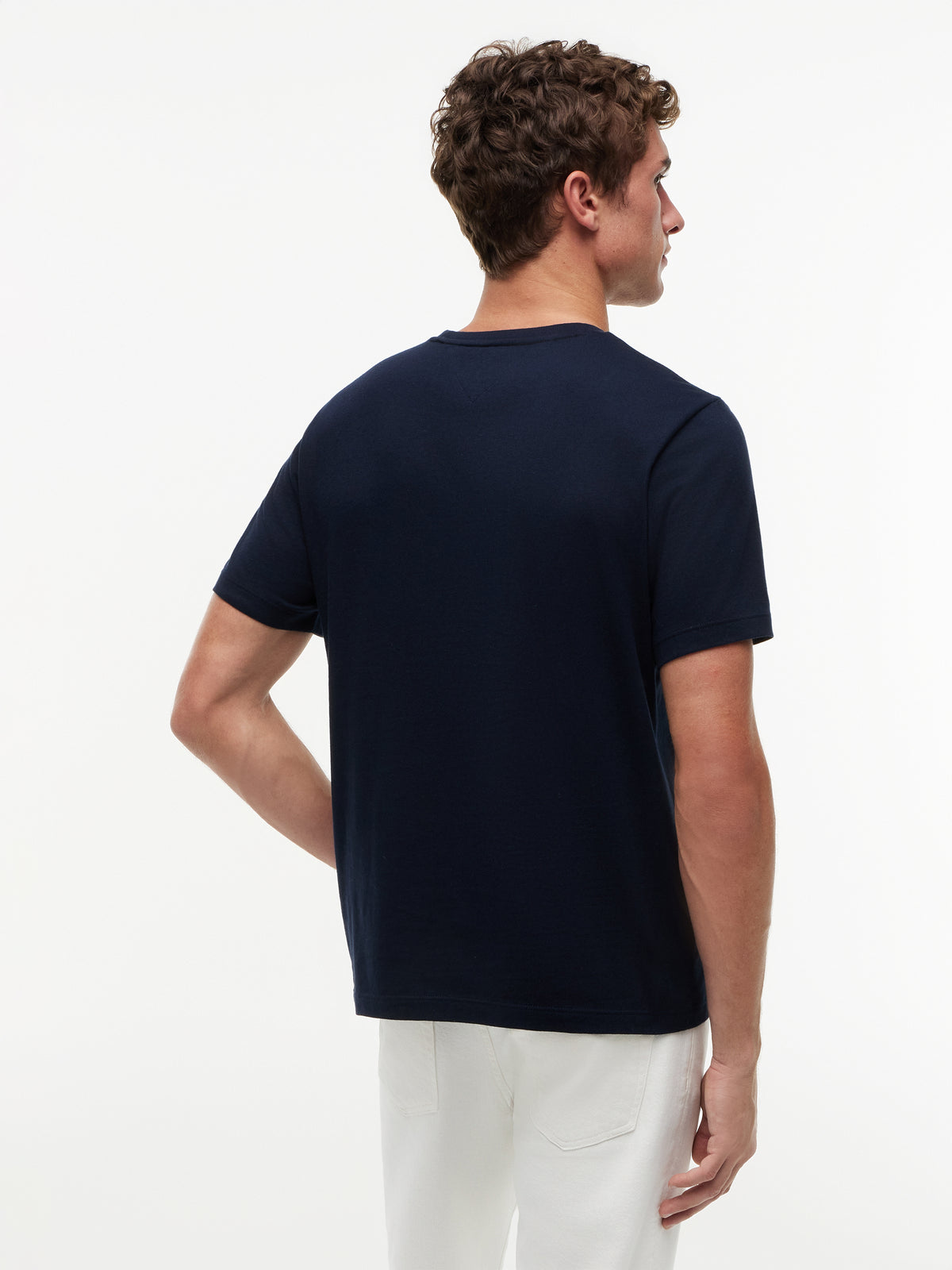 Tommy Hilfiger Herren T-Shirts kurz Dw Blue