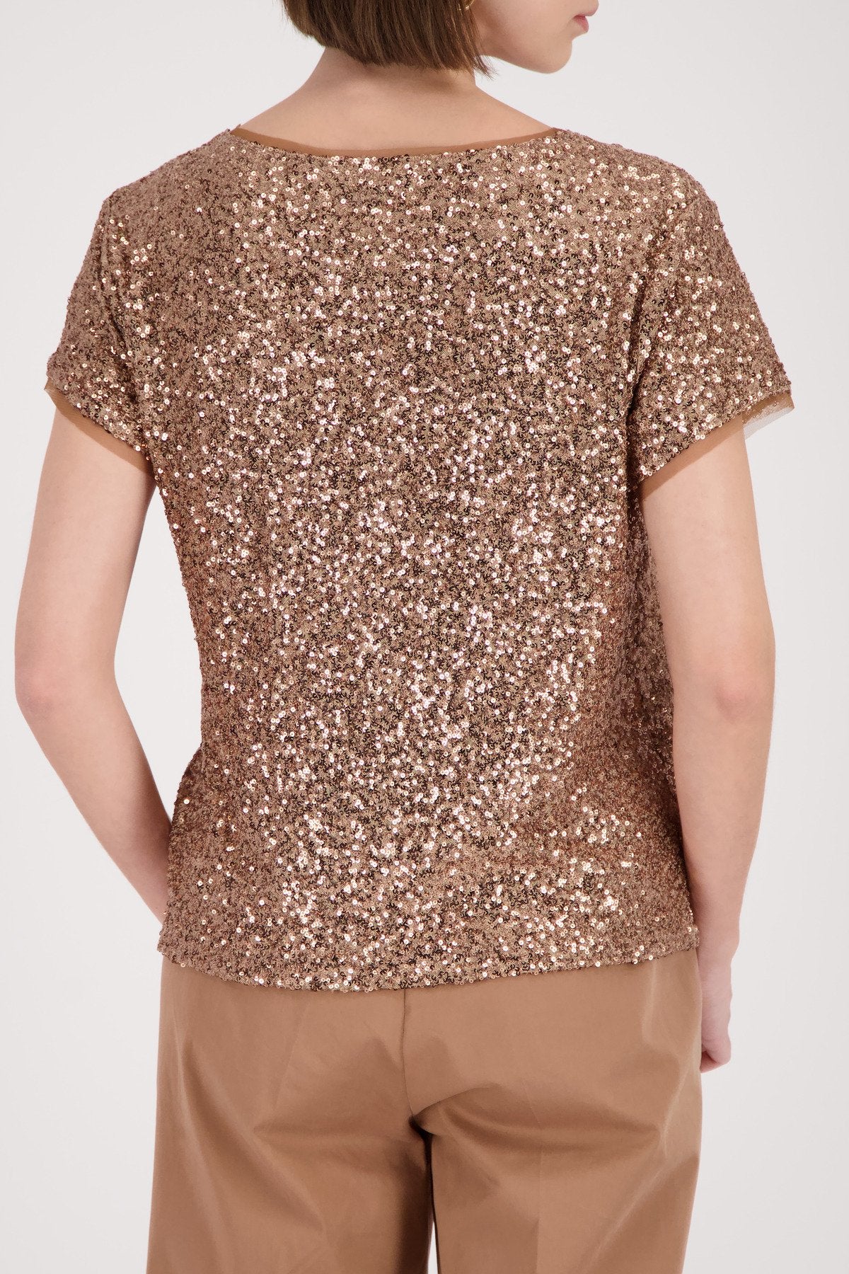 Monari Damen T-Shirts  Mocca