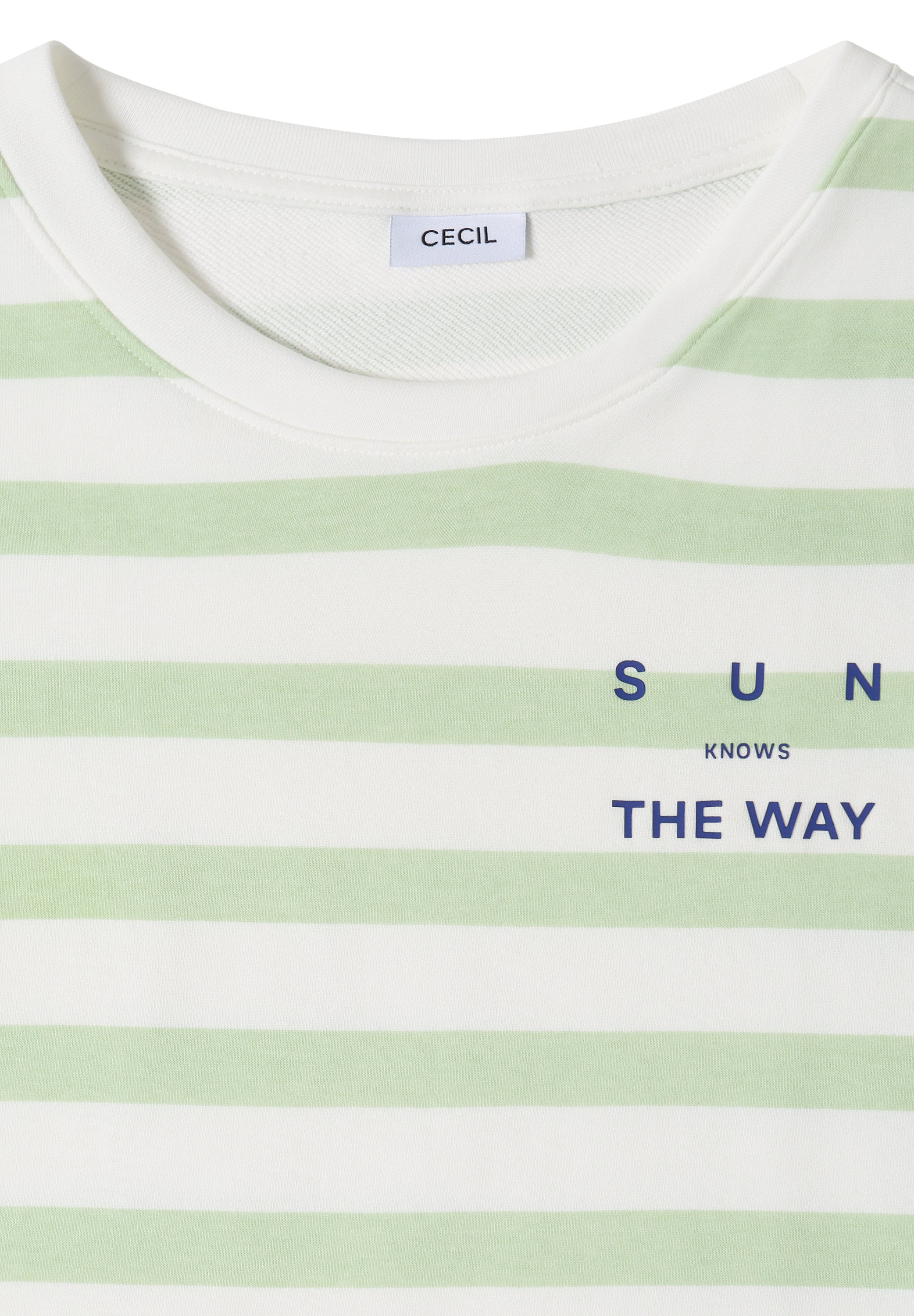 Cecil Damen T-Shirts Raw Match