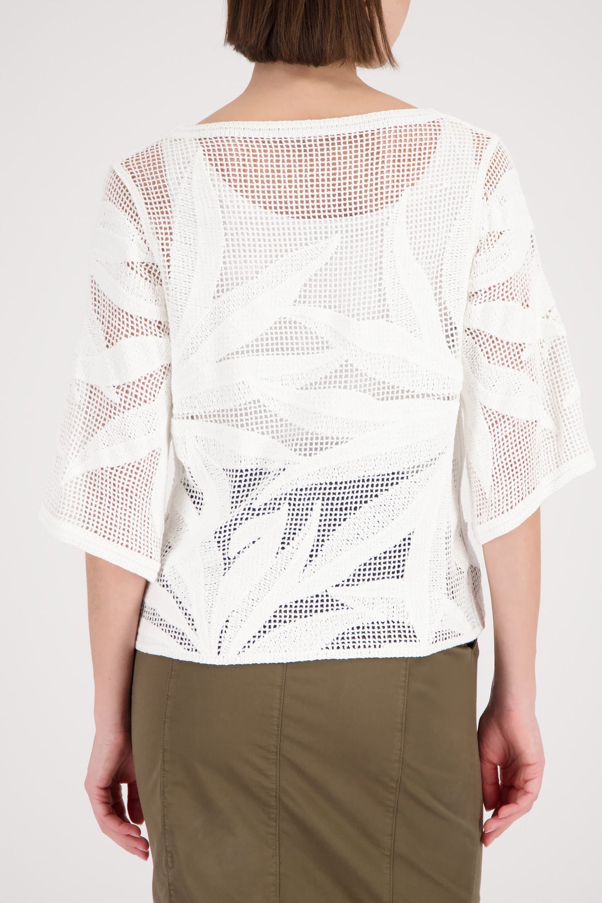 Monari Damen Pullover Cream