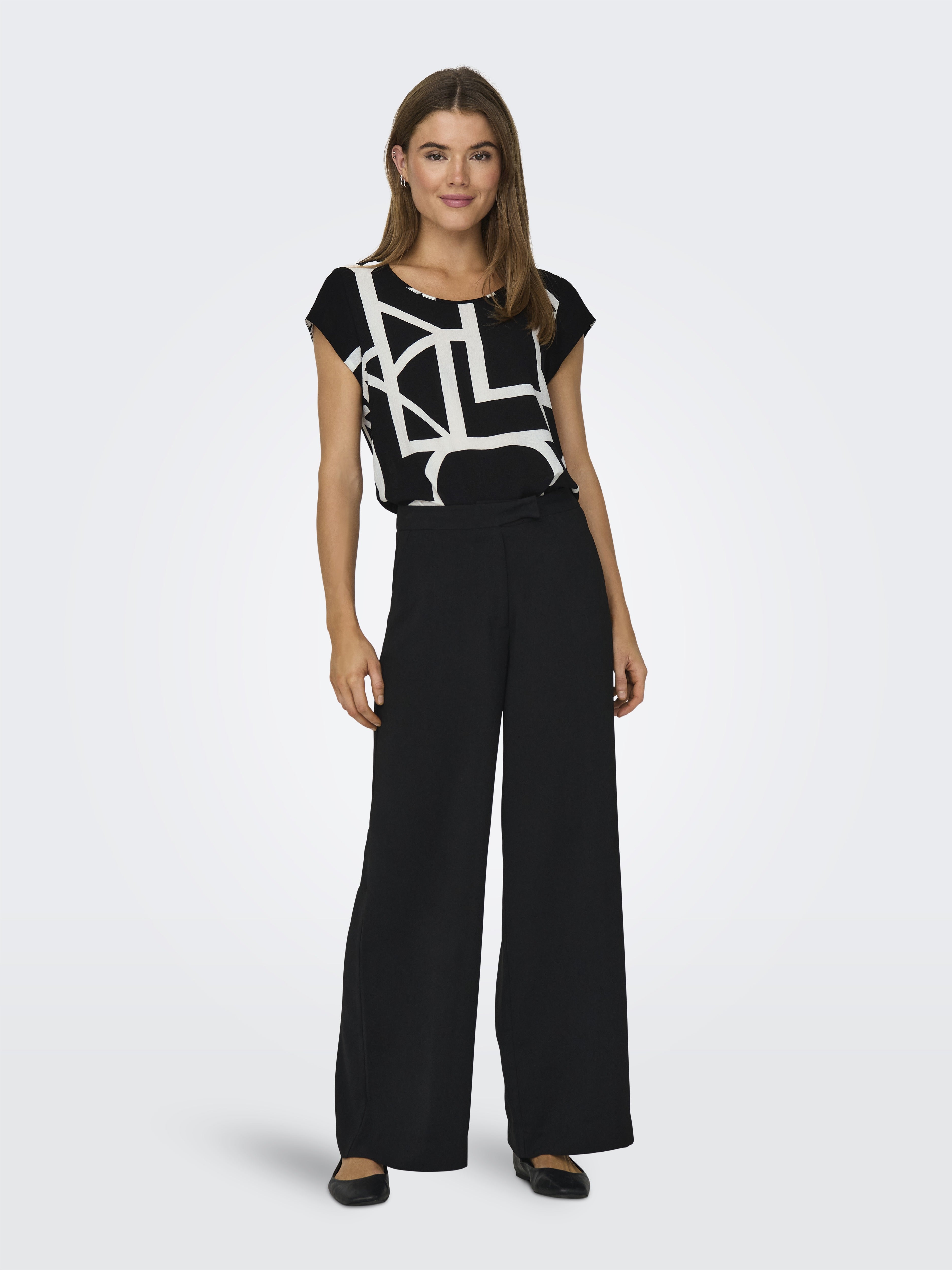 Only Damen Tops Black/Maritime