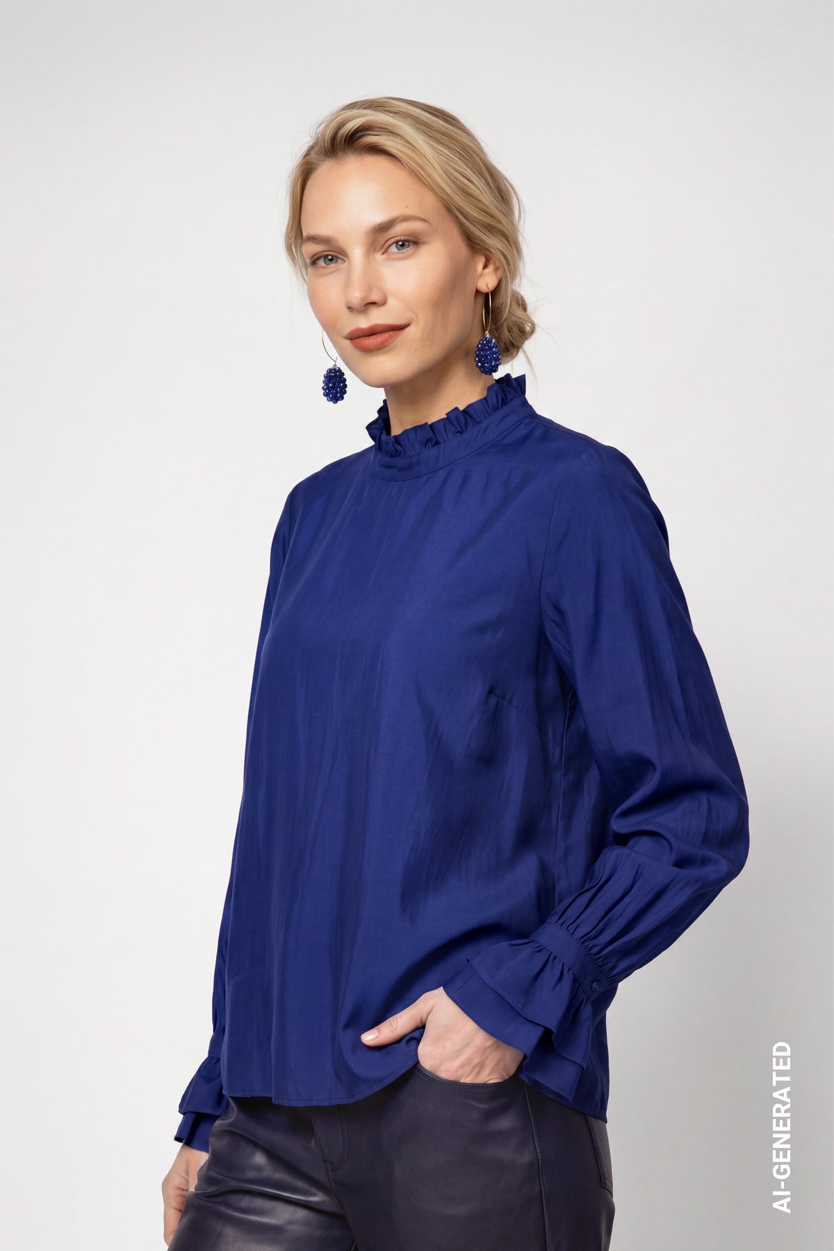 Monari Damen Blusen Classic Nav