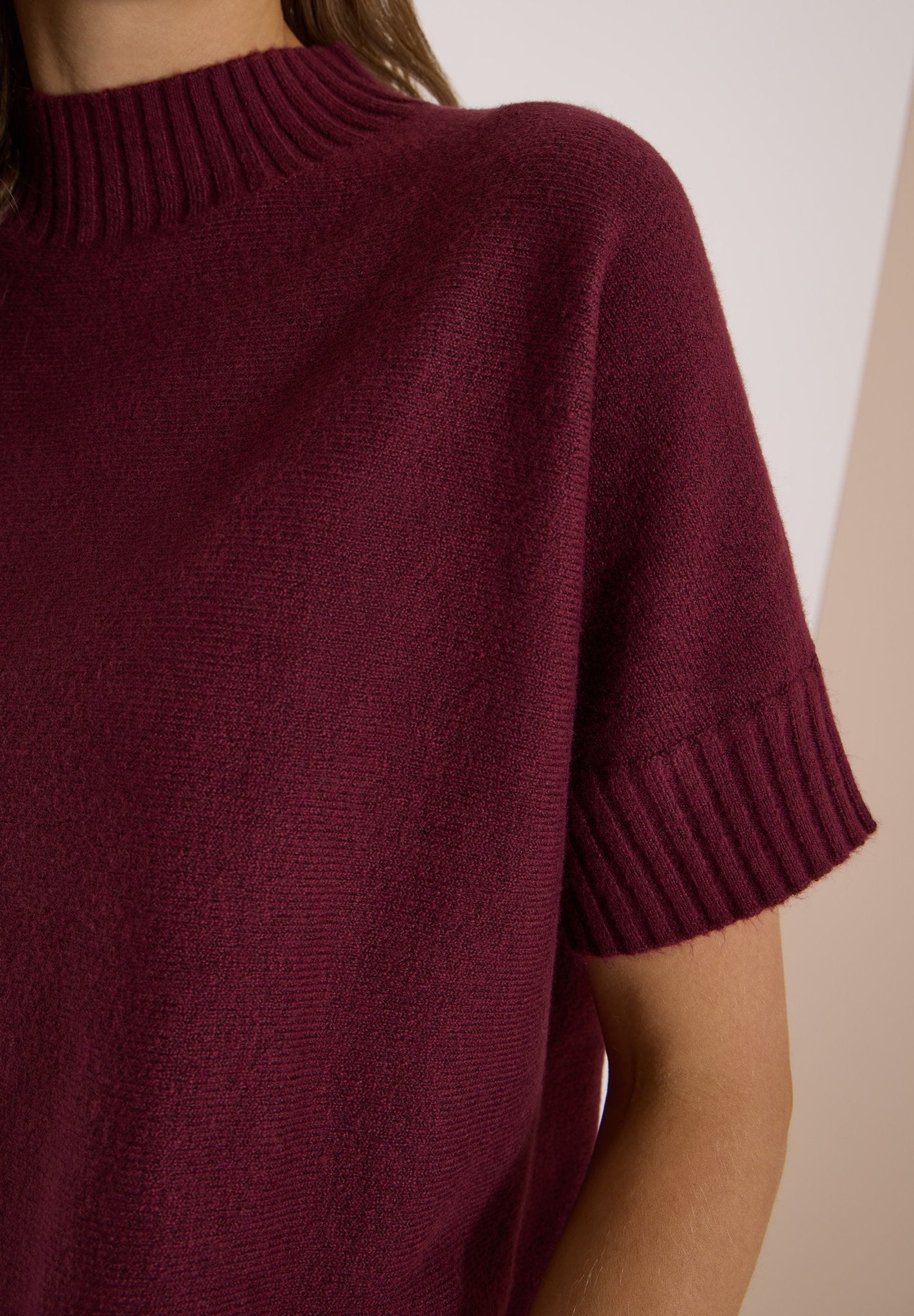 Cecil Damen Pullover Red Wine