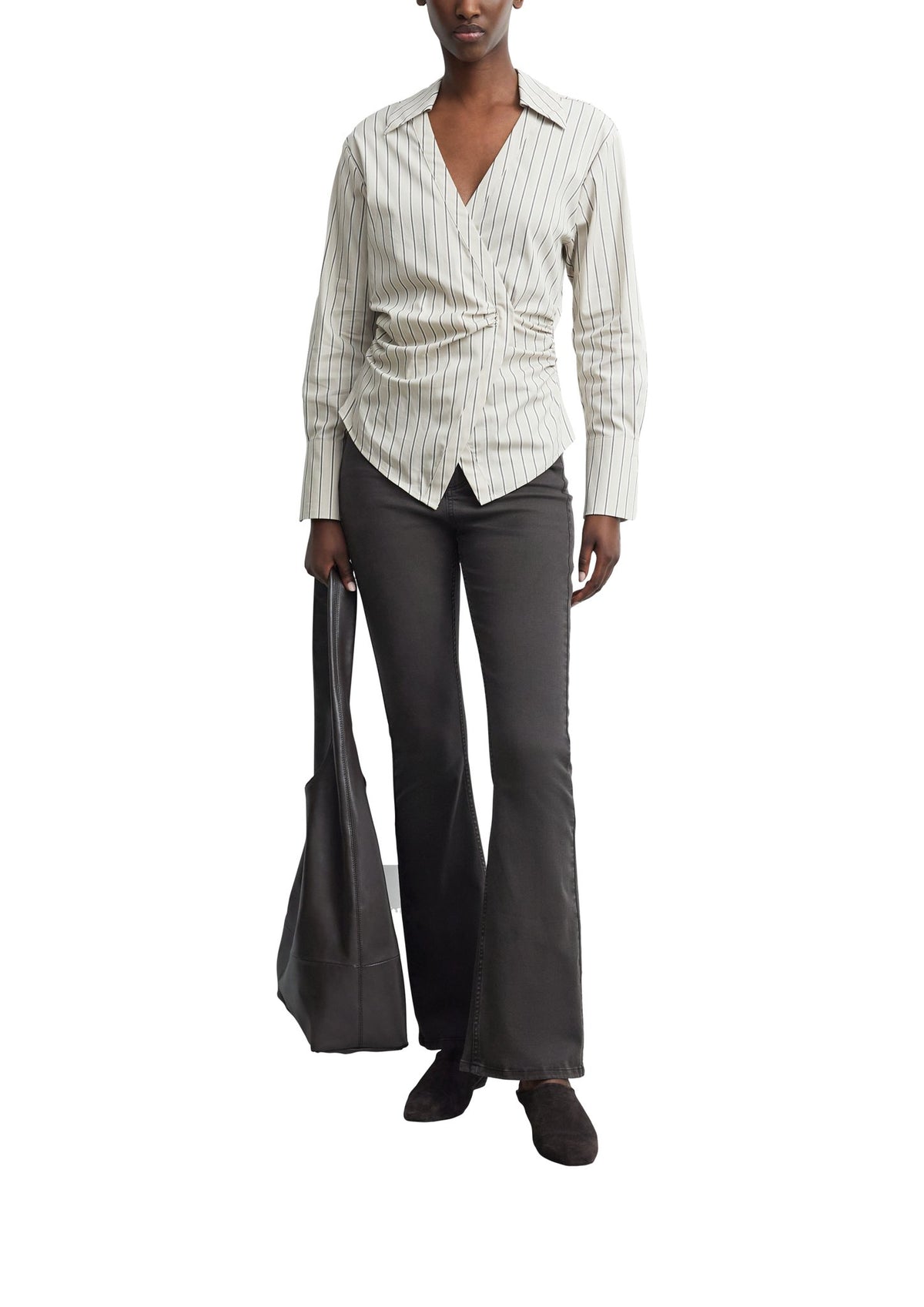 Comma Damen Blusen G Brown