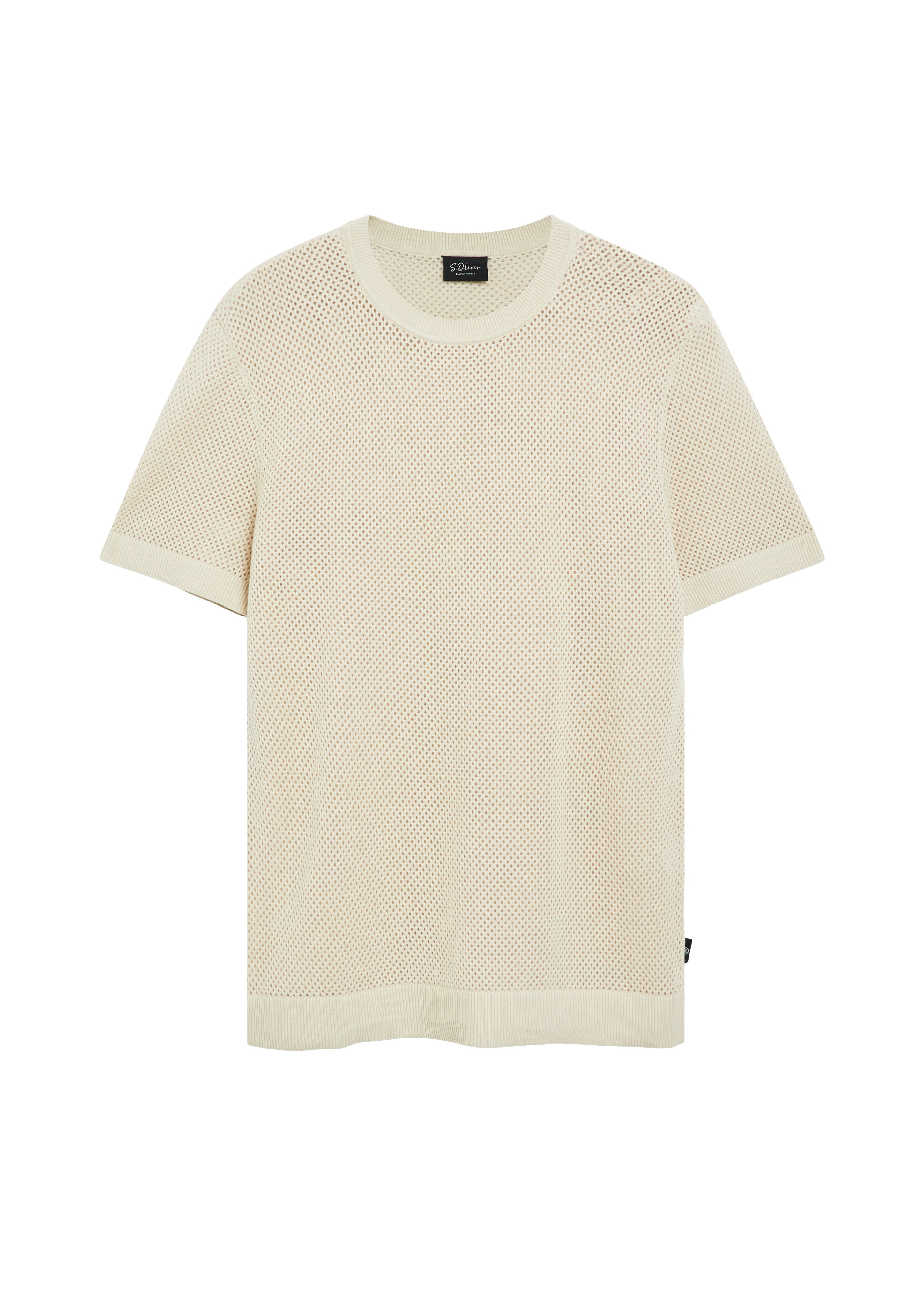 S. Oliver black Herren Pullover Grey/Black