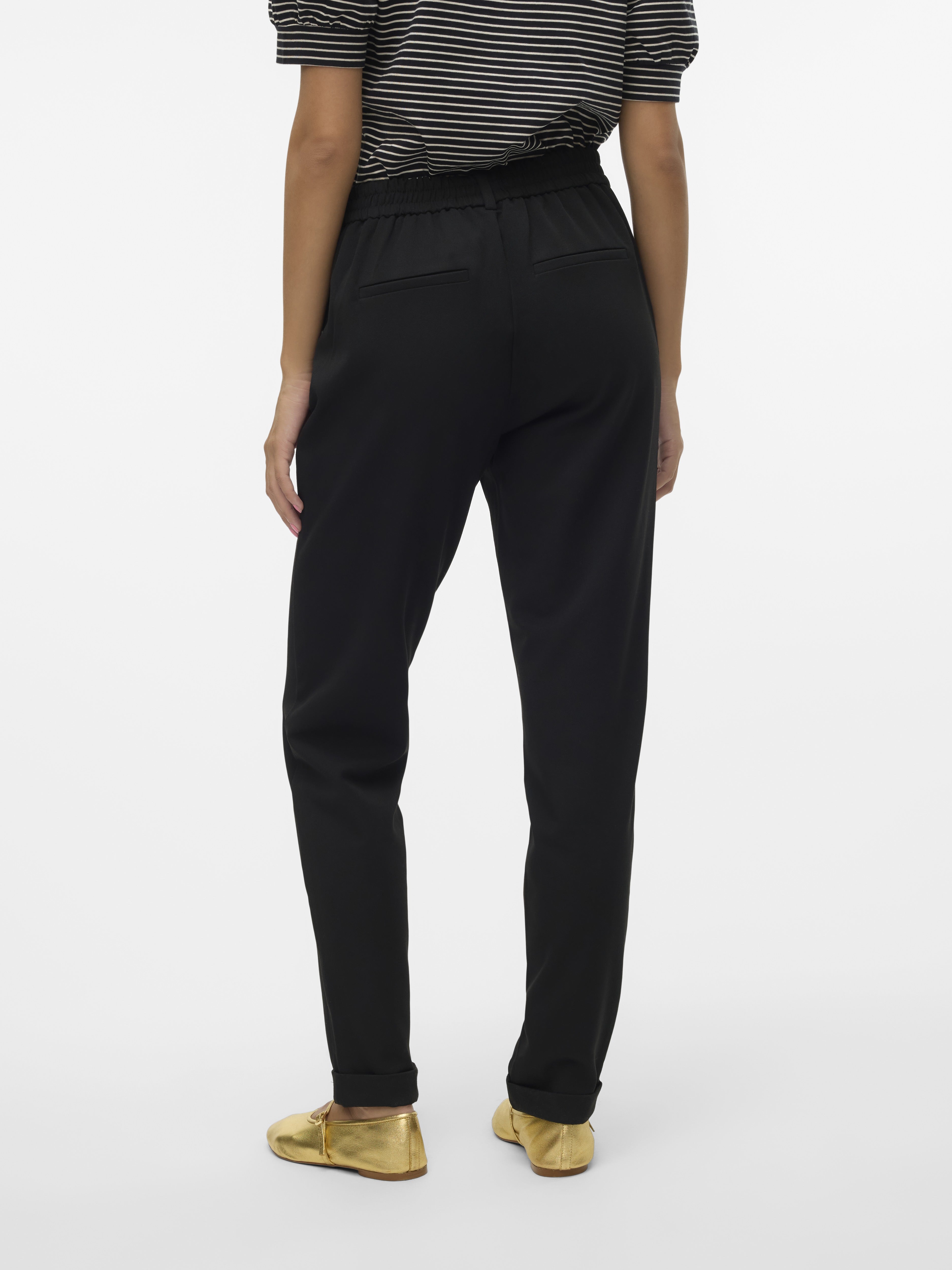 Vero Moda Damen Hosen Black