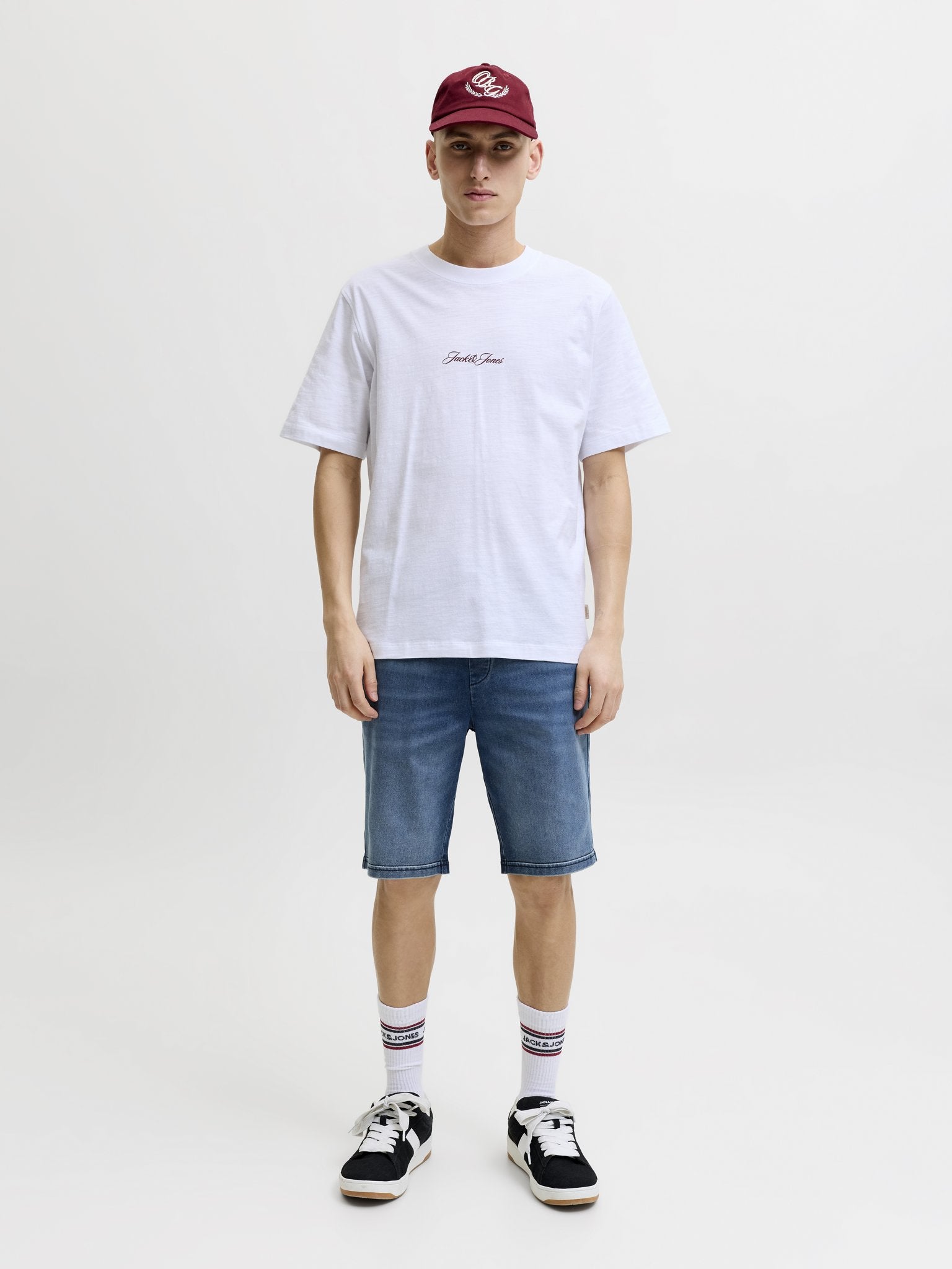 Jack & Jones Herren Shorts Blue Denim