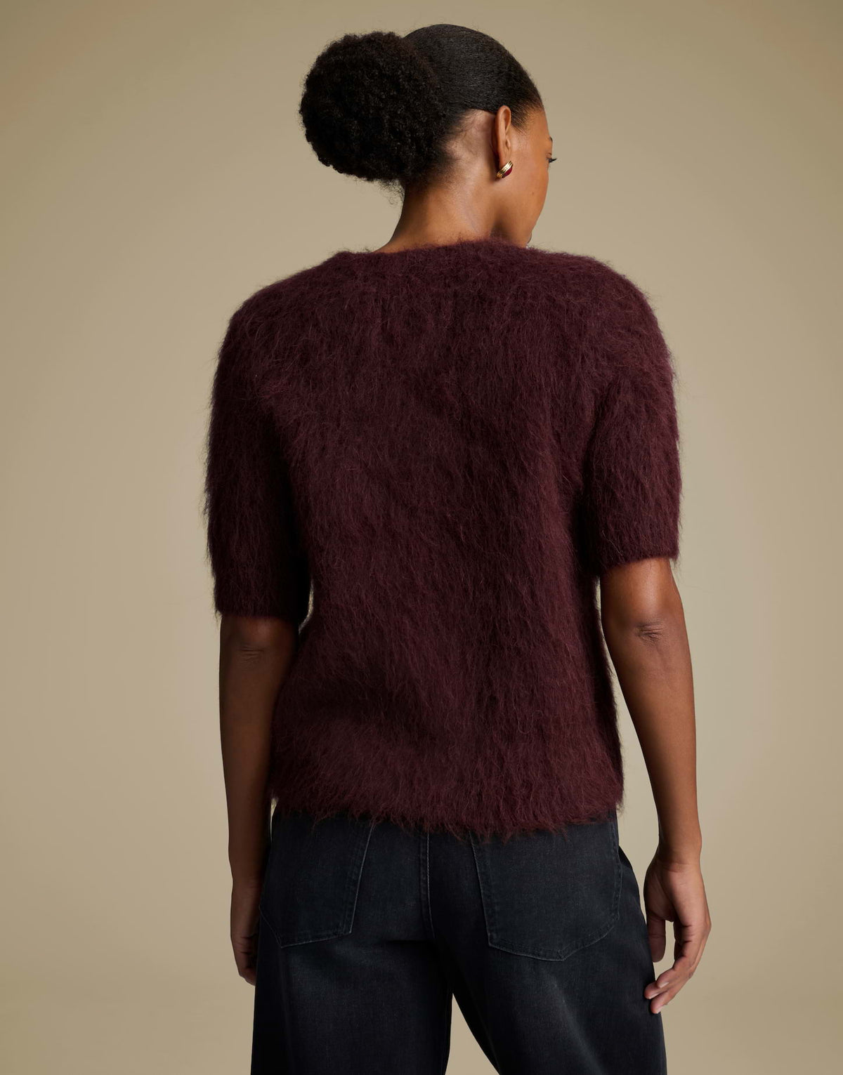 Someday Damen Pullover Mahogany