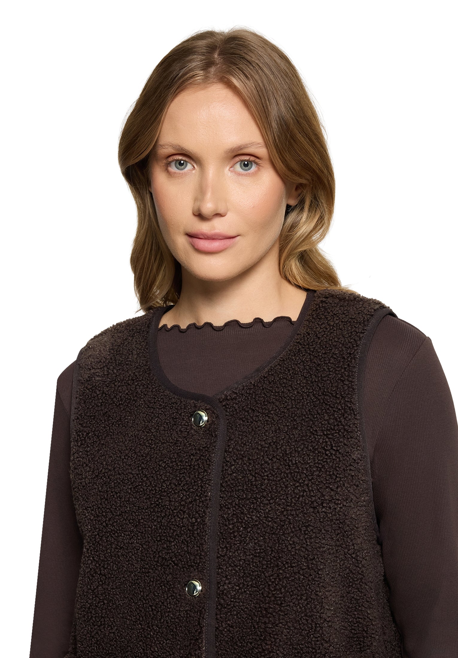 Cartoon Damen Sweatjacken Black Coffee